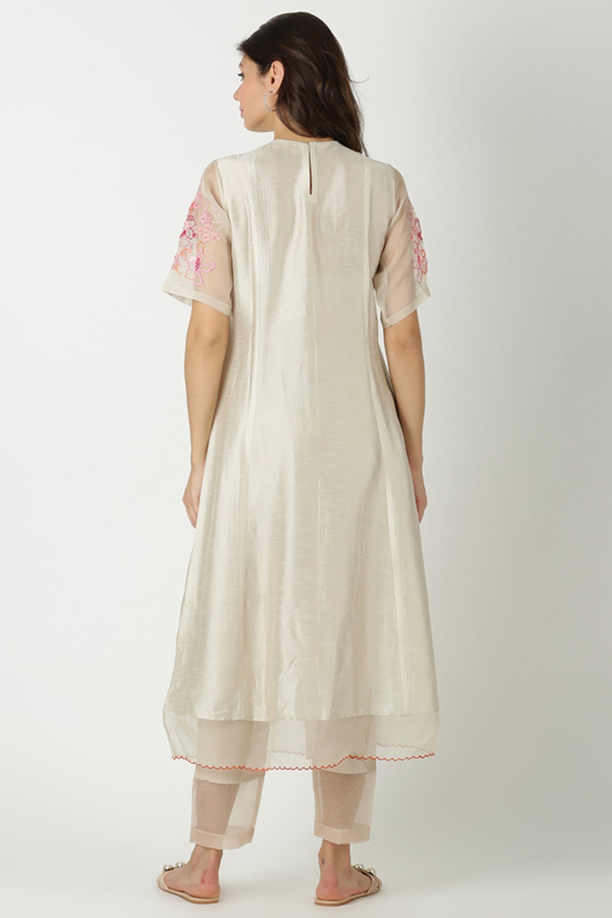 Pleated tunic