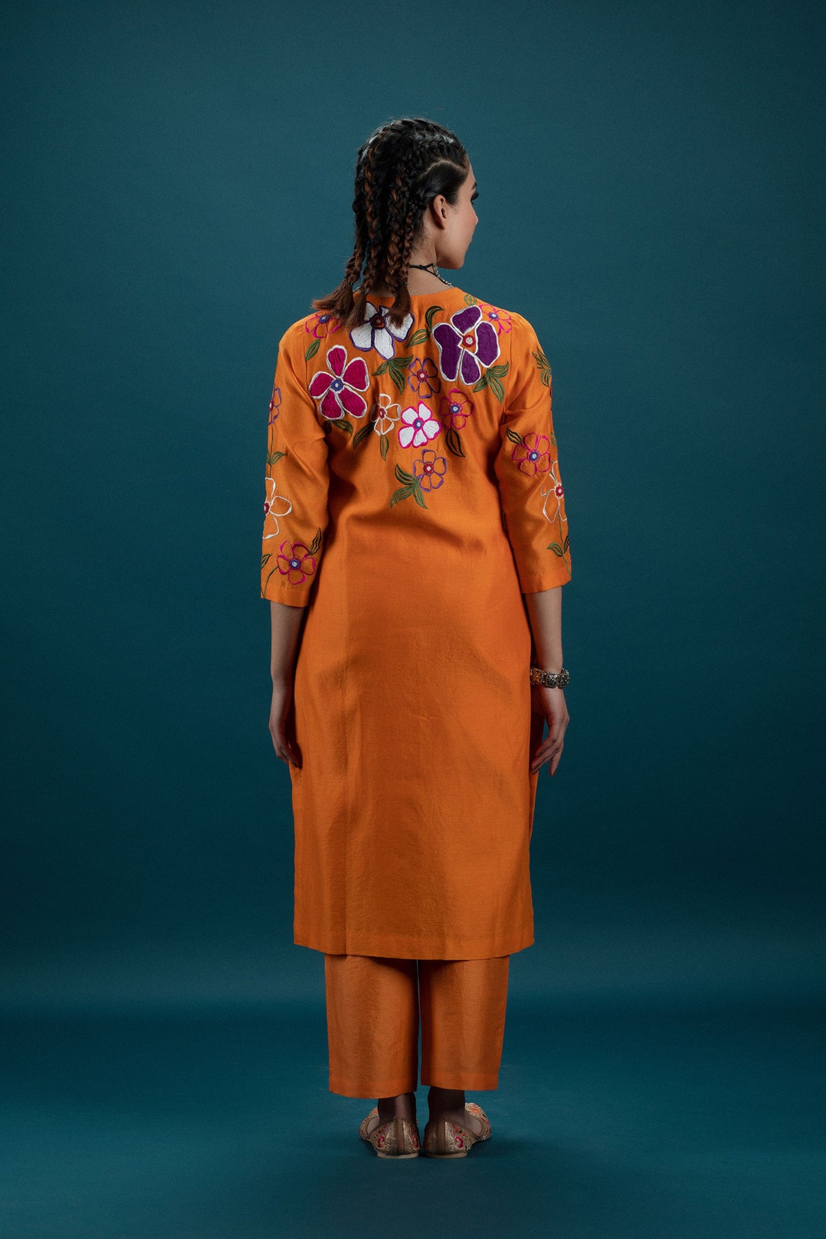 Saffron Tunic With Pants