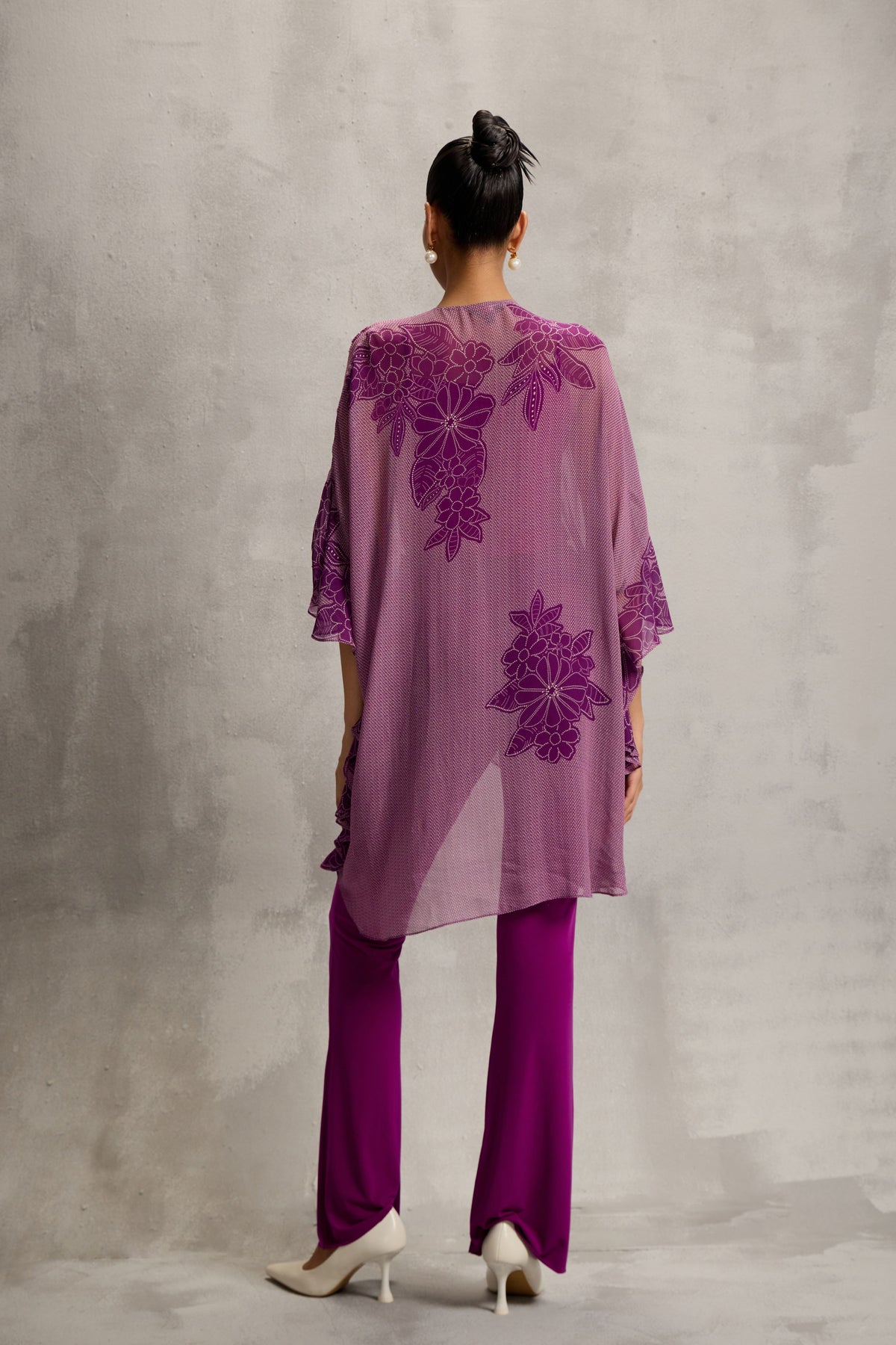 Hitachi Side Ruffled Tunic