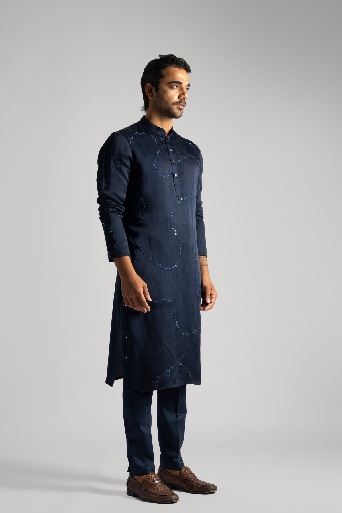 Midnight Blue Kurta Set