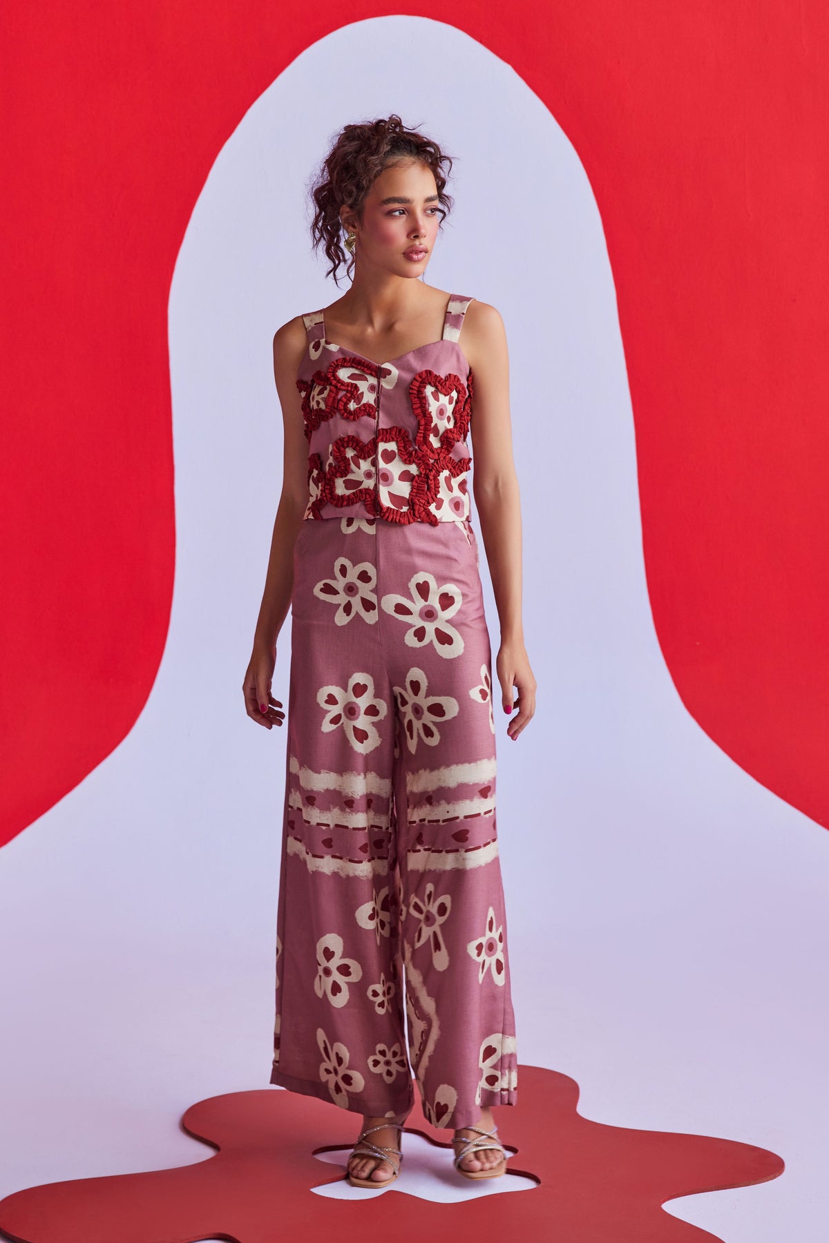 Scarlet Berry Co-ord Set