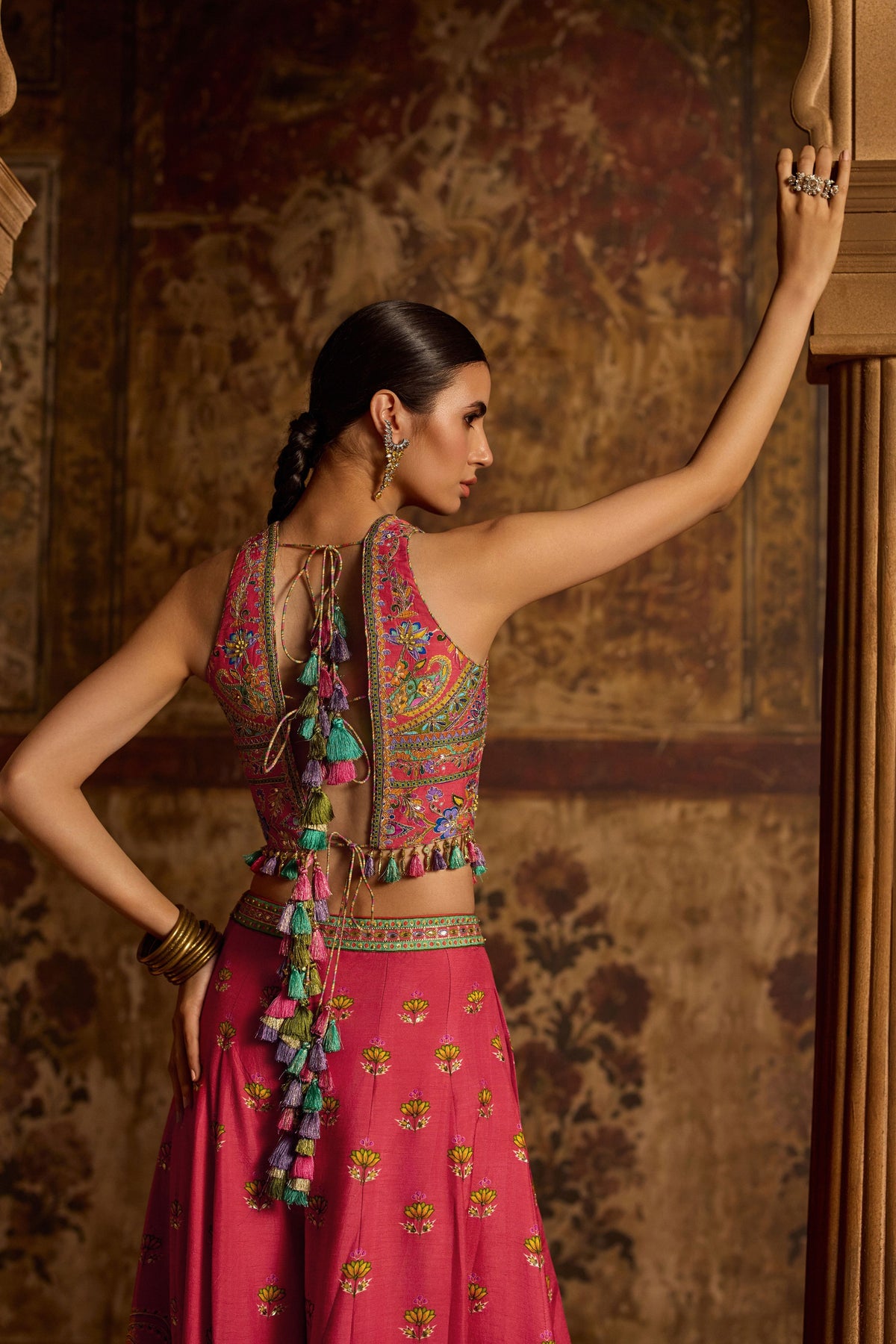 Akshara Sharara Set