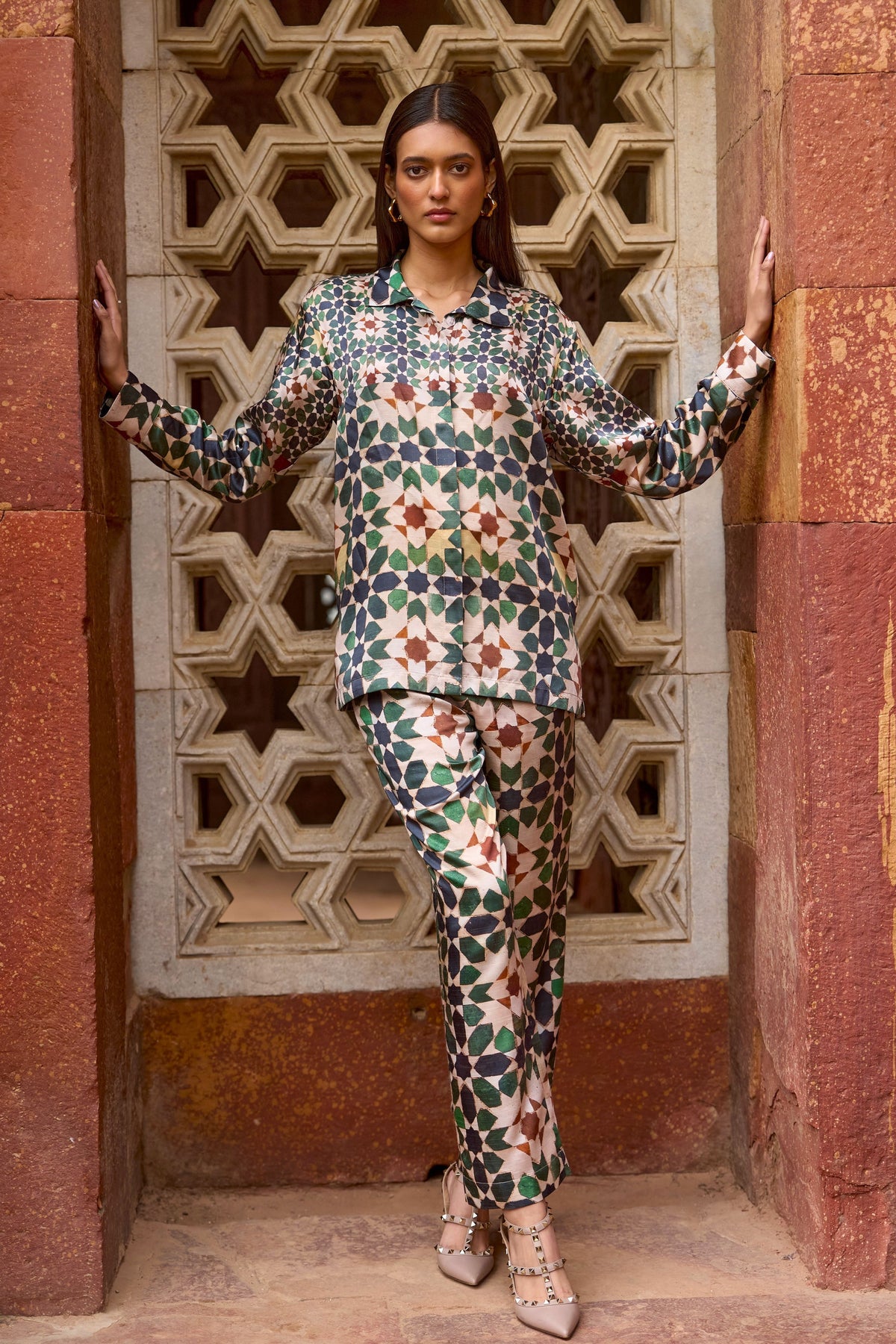 Mosaic Print Co-ord Set
