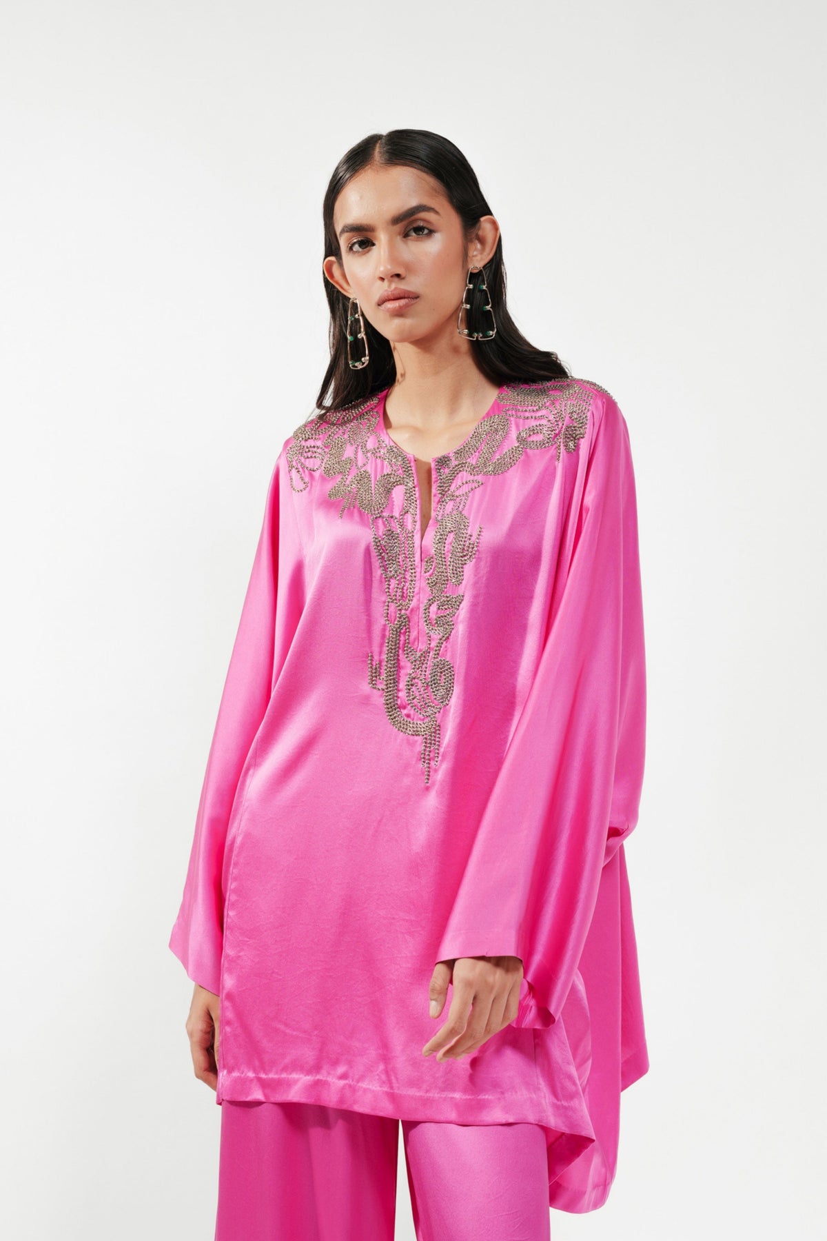 Fuchsia Tailored Tunic