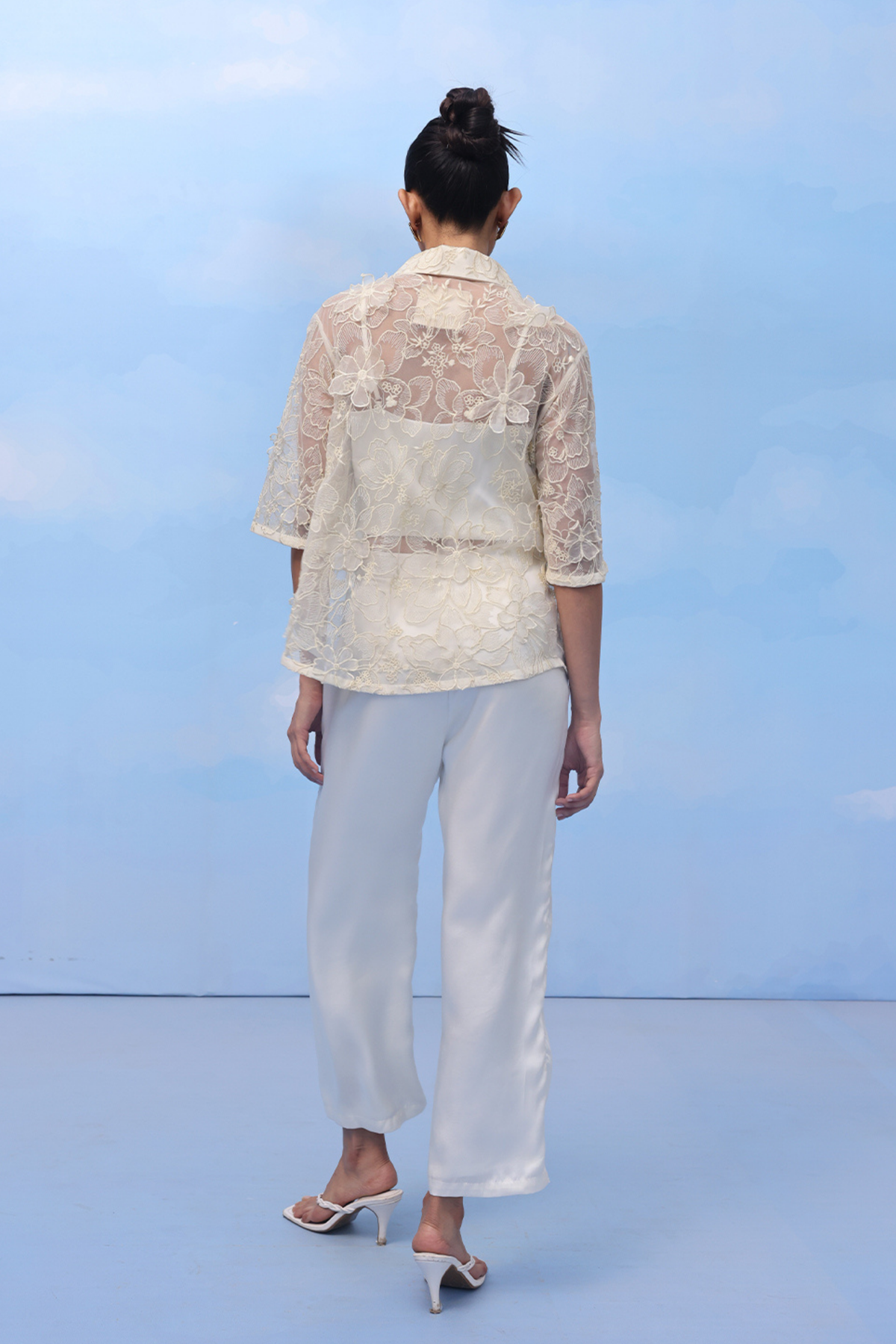 Visco Cream Bloom Shirt