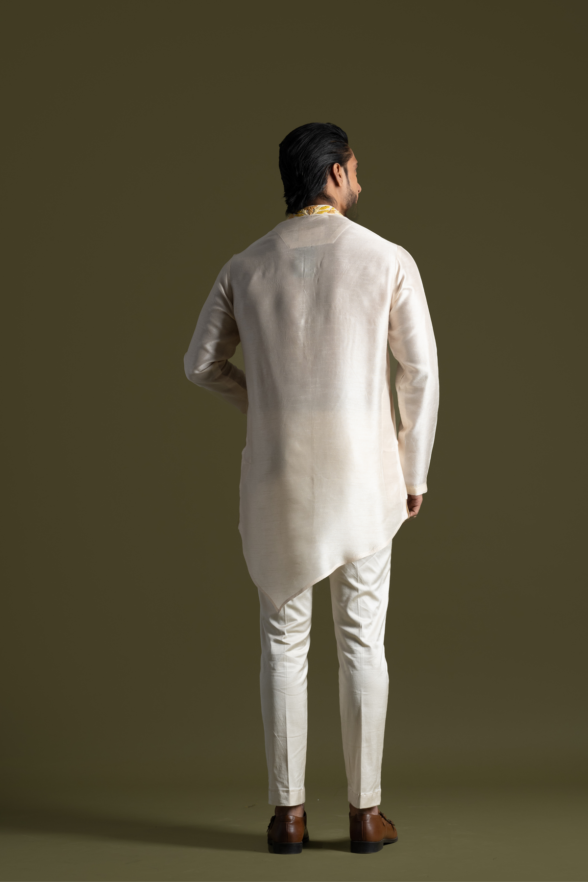 Cream Kurta Set