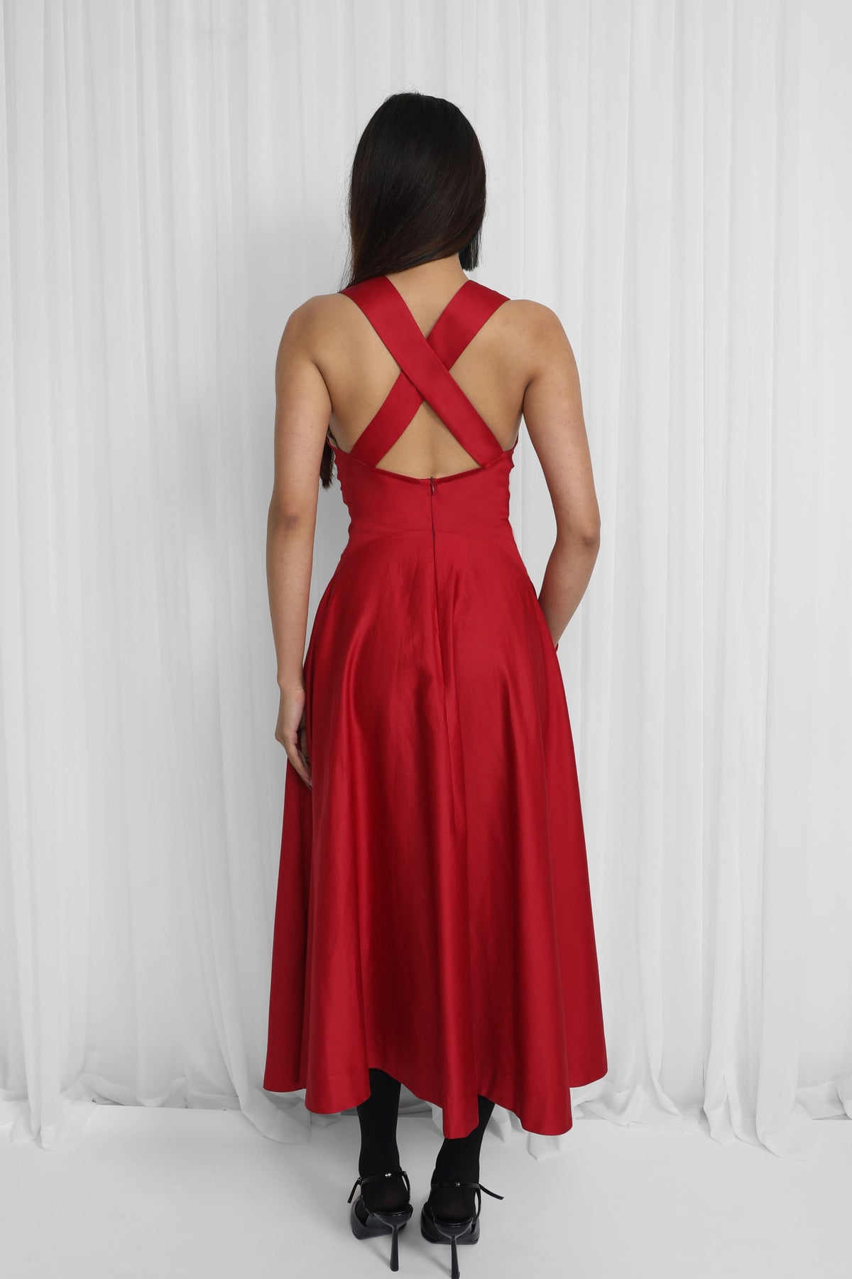 Red Medora Dress