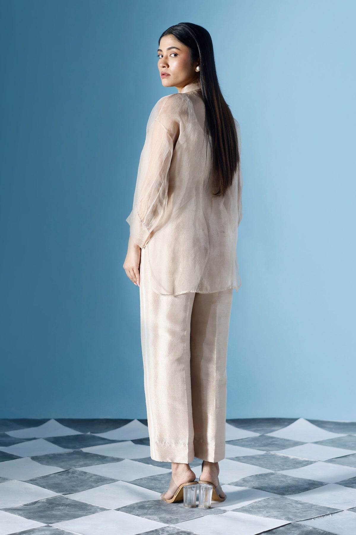 Katie Jumpsuit In Beige
