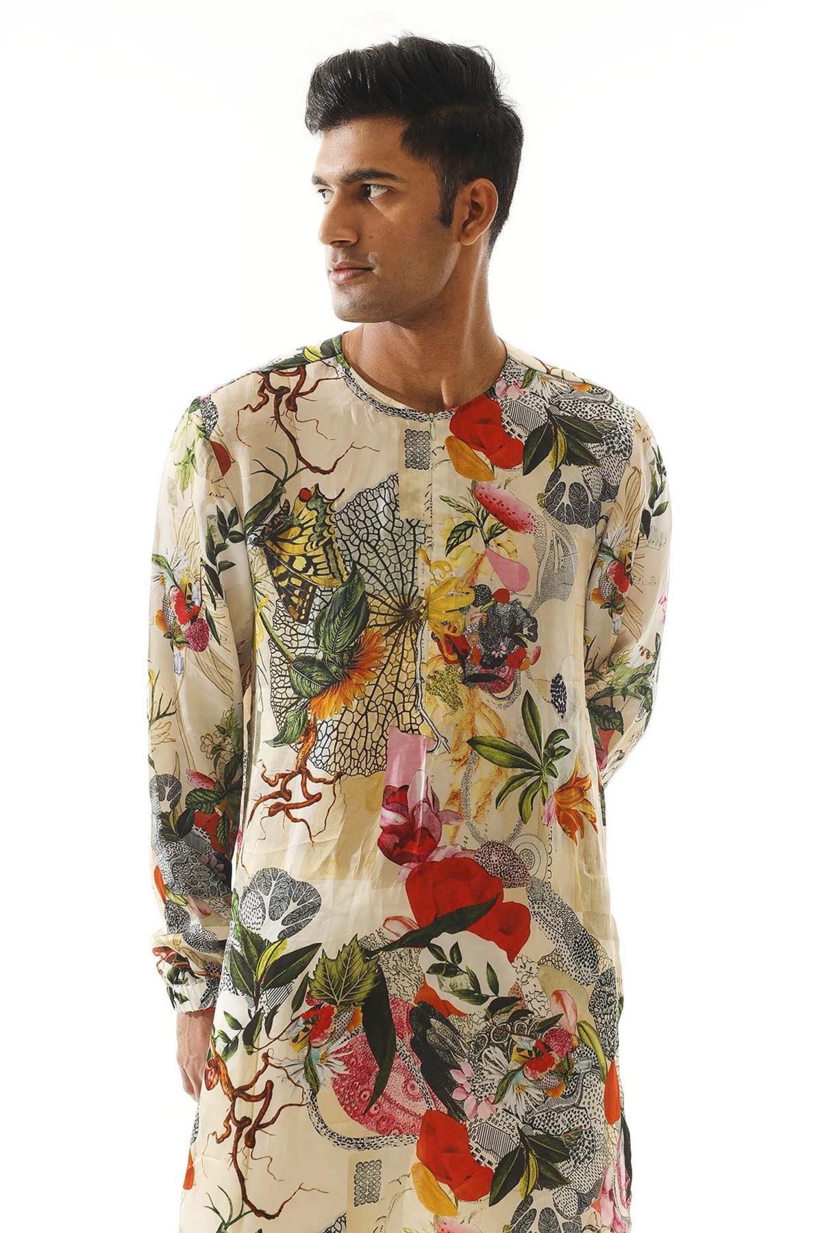 Printed Kurta With Pant Set