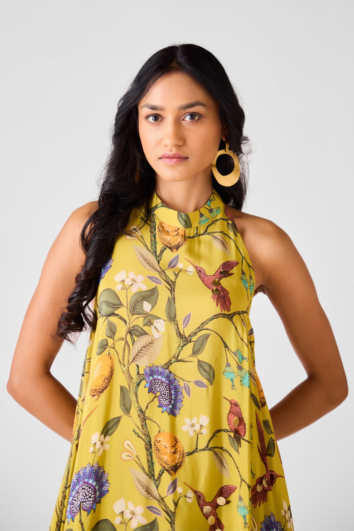 Halter Neck Sharara Set