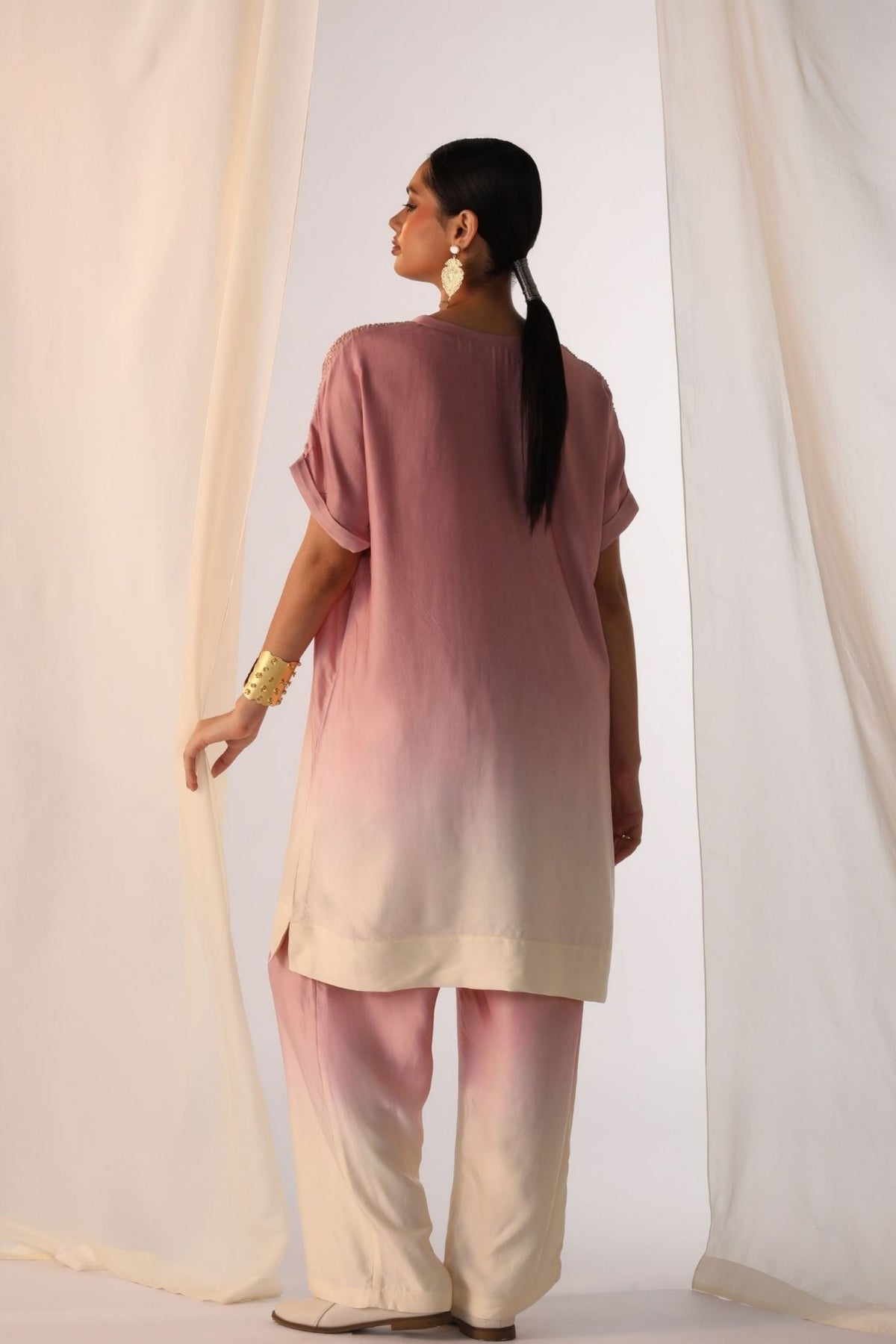 Blush Dusk Ombrey Tunic