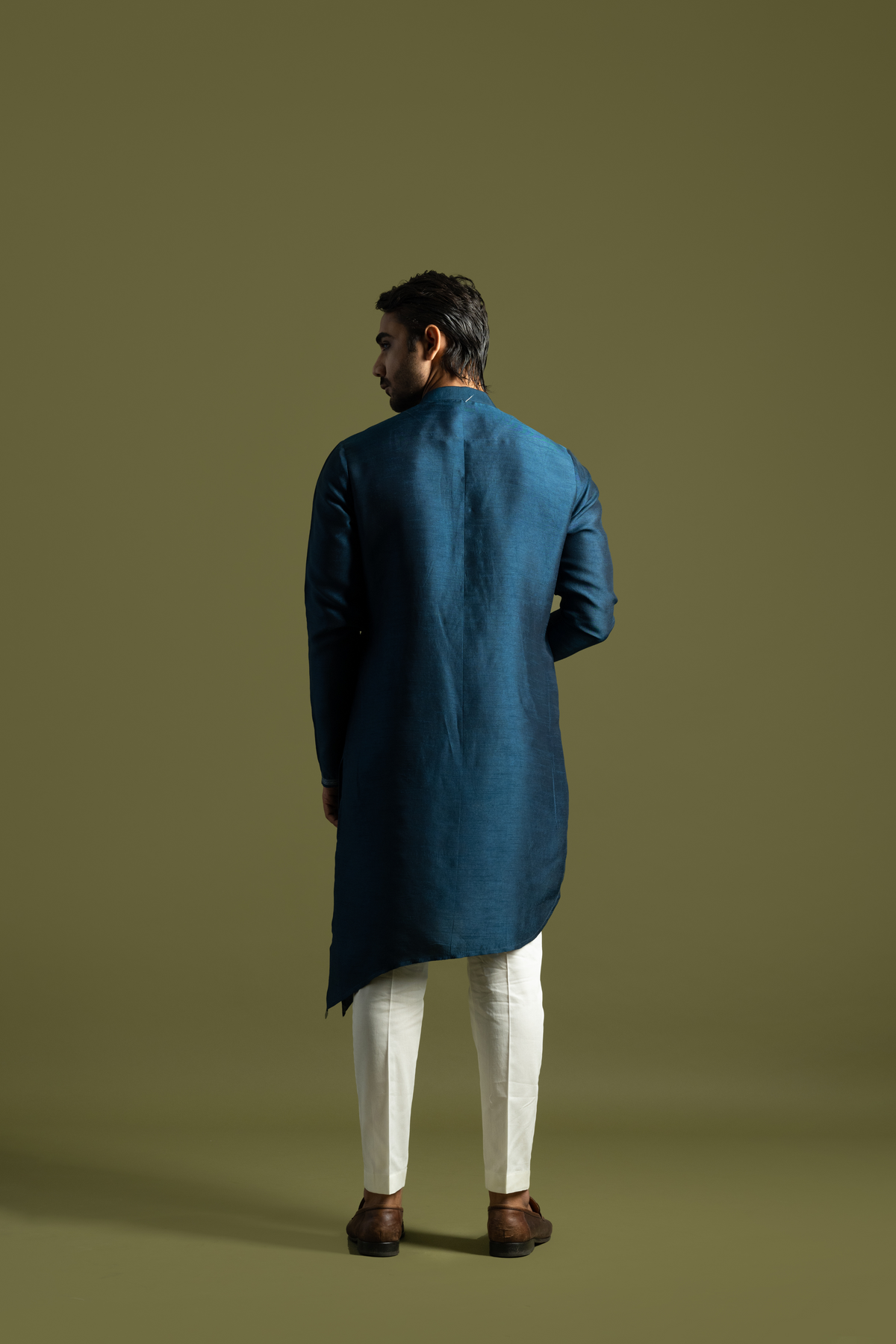 Teal Blue Kurta Set