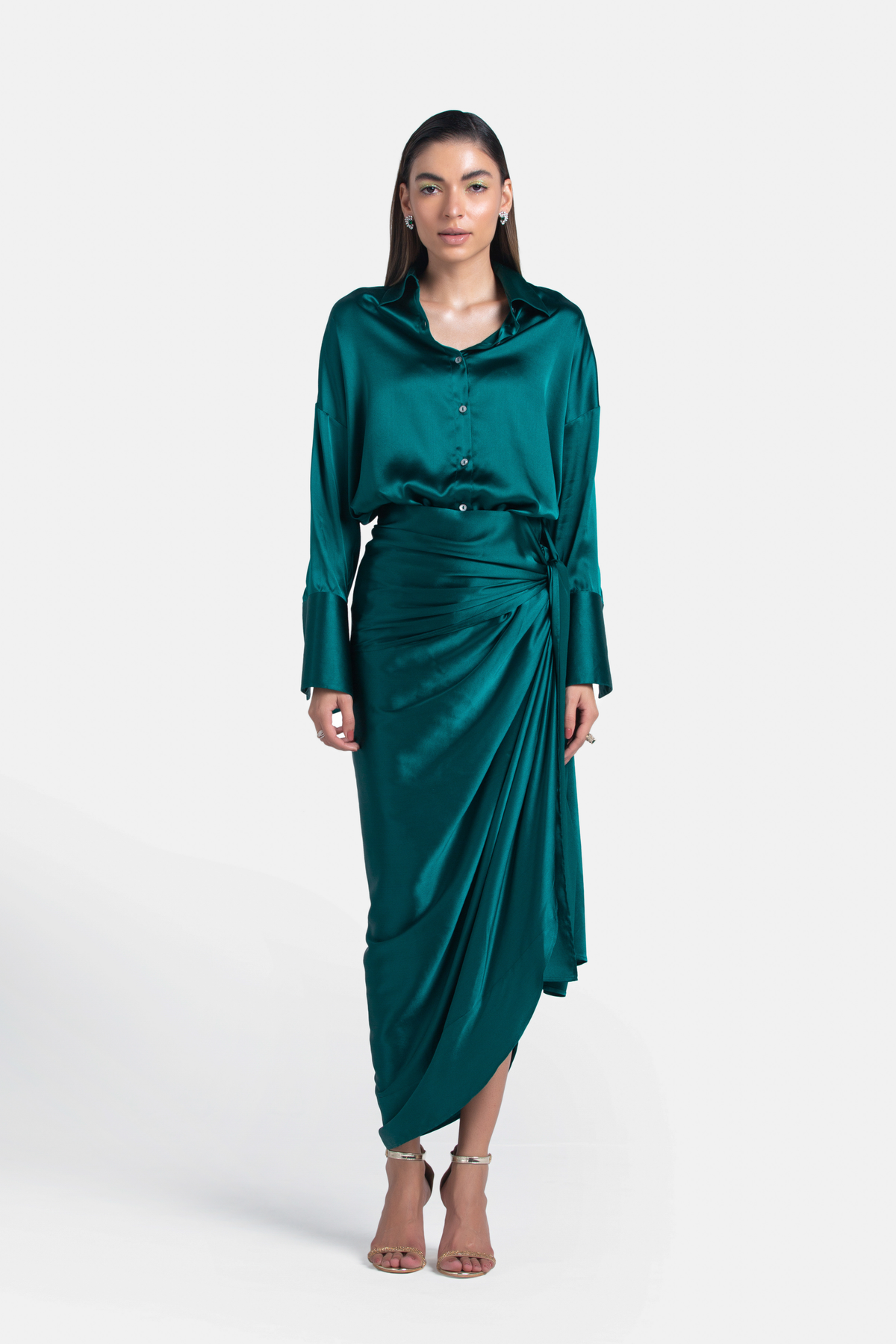 Forest Green Star Luxe Shirt
