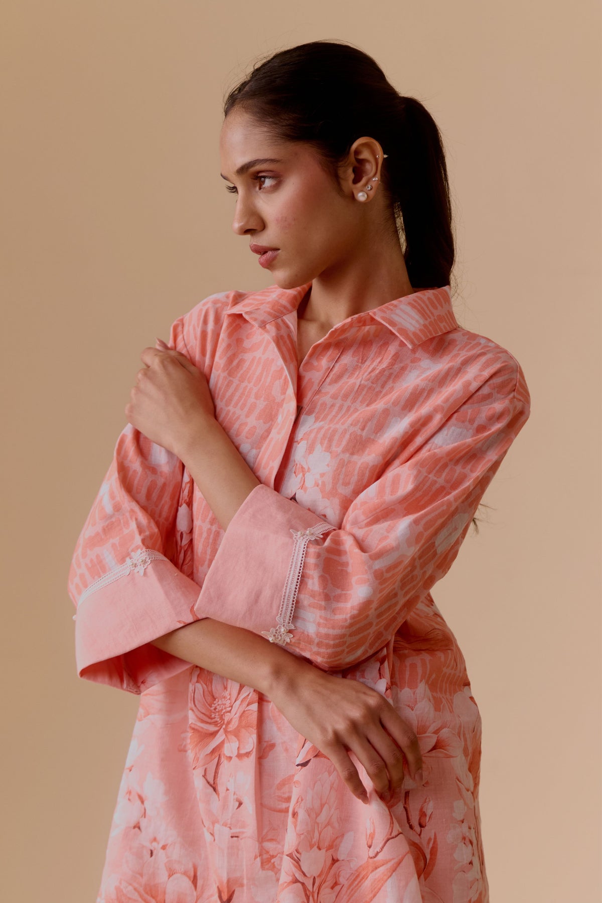 Pink Print Neela Top