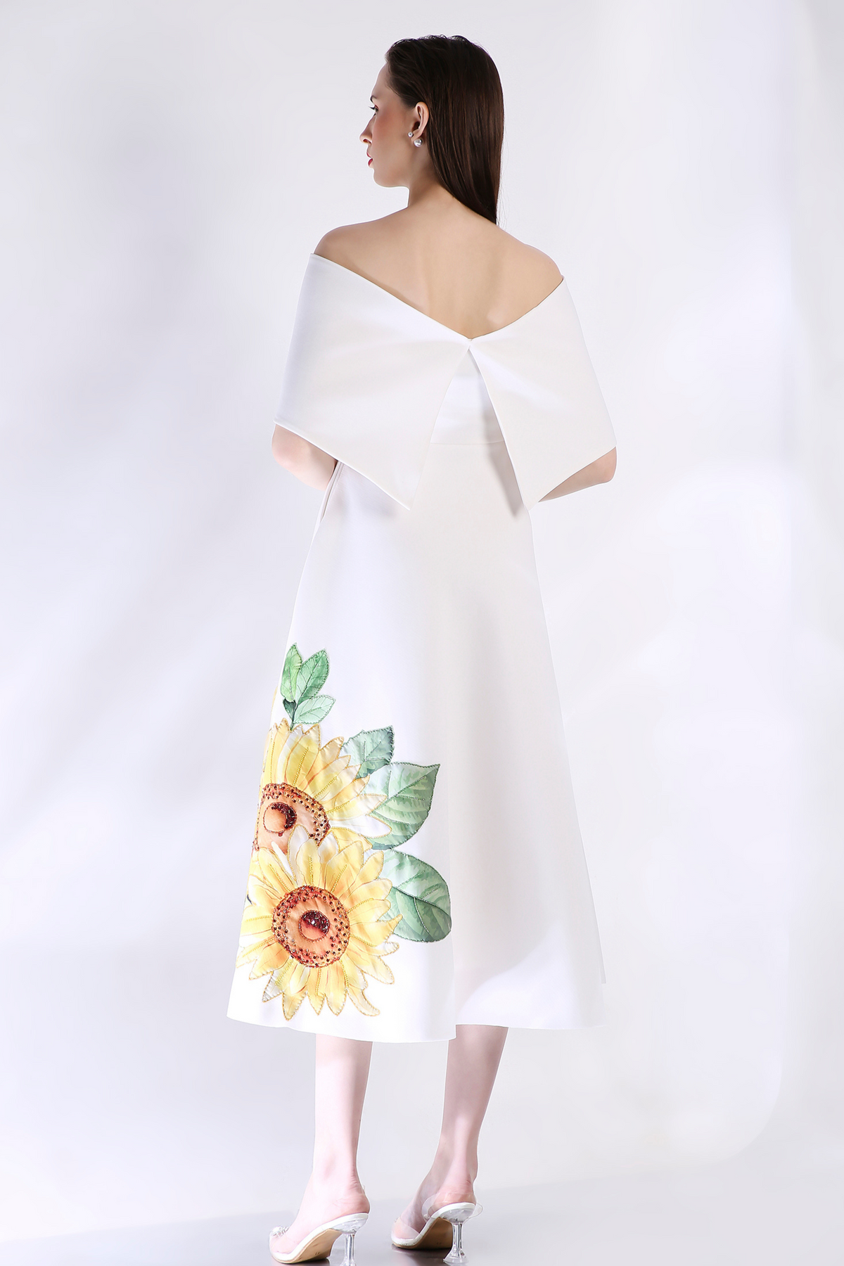 Sunflower Embroidered Dress