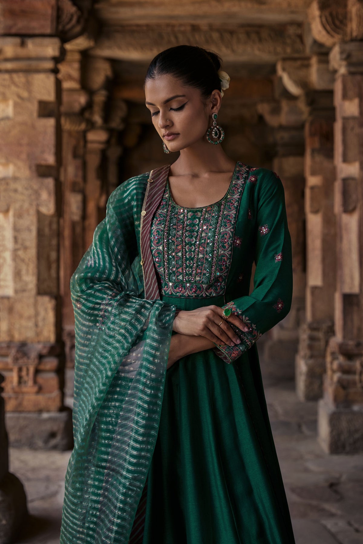 Zaha Anarkali Set