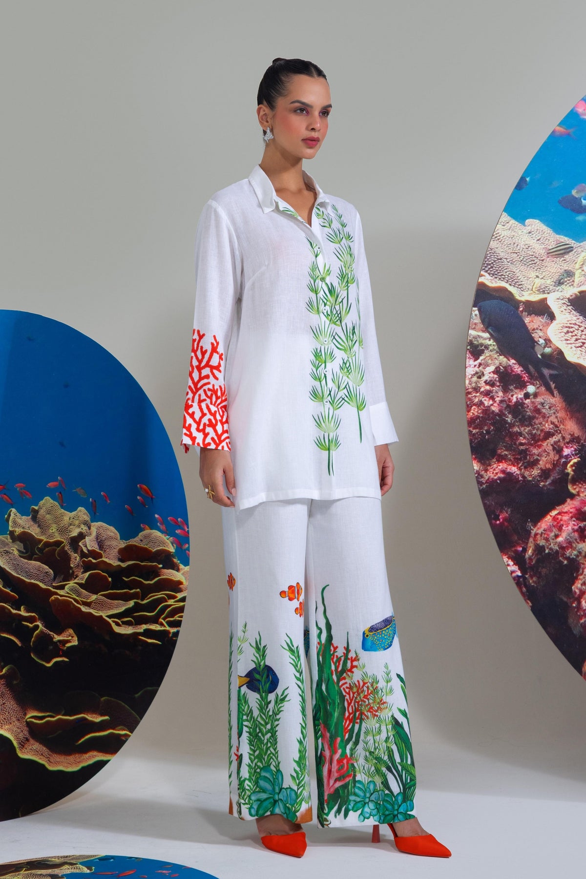 Too Deep to Care Co-ord Set