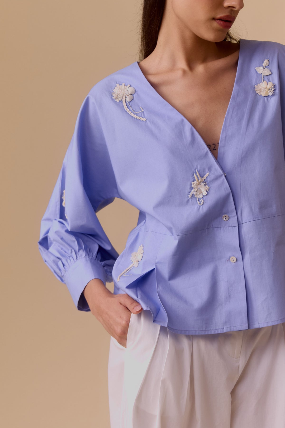 Blue Sienna Top