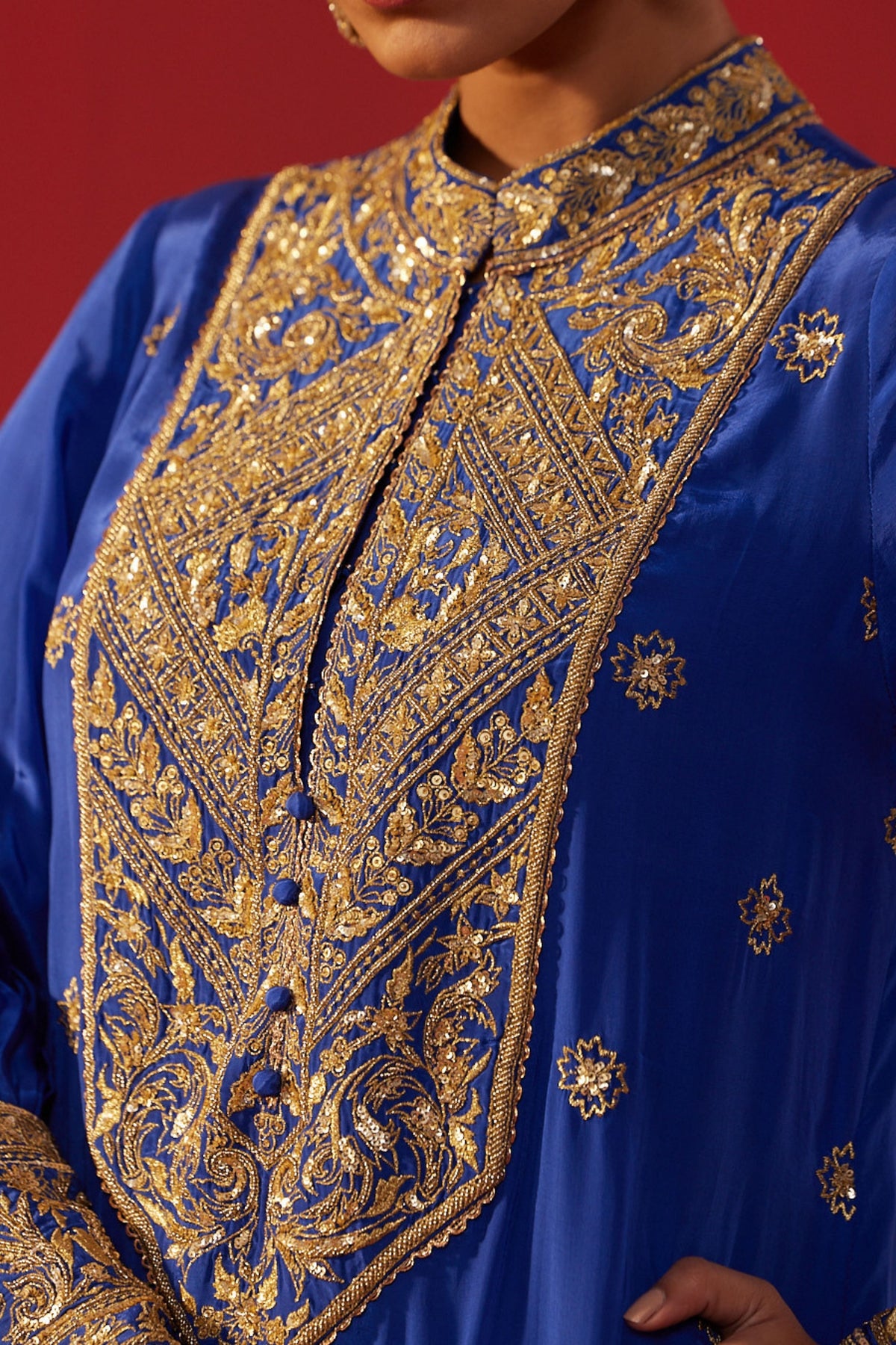 Royal Blue Kurta Set