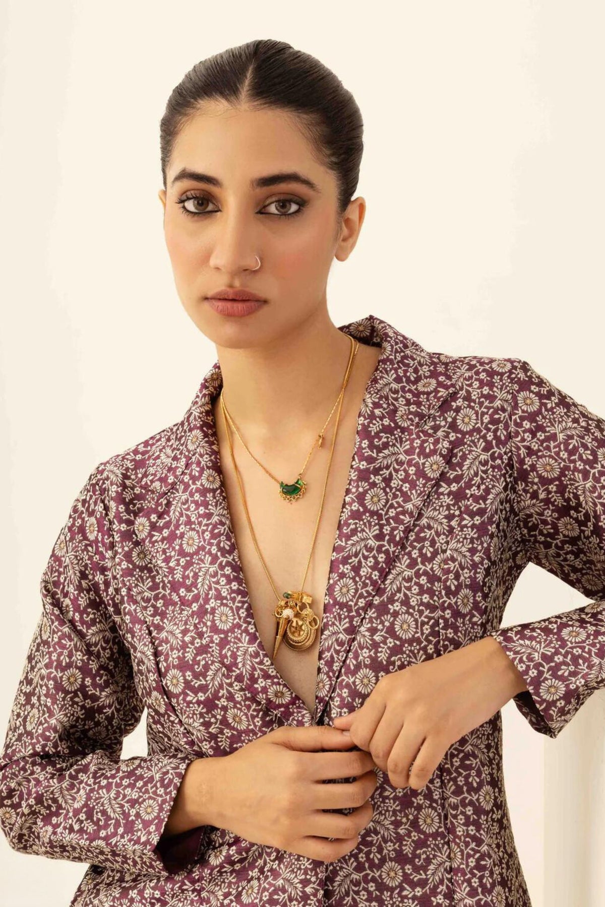 Basra Cluster Charms Necklace