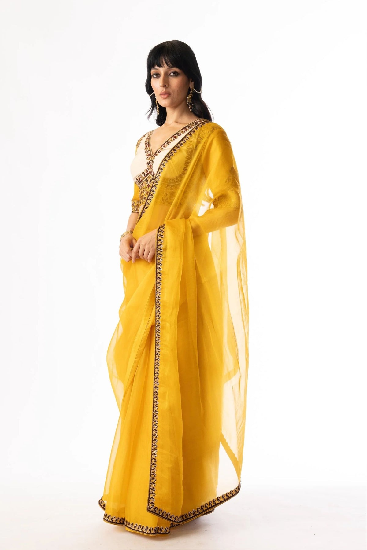 Gulbahar Saree Set