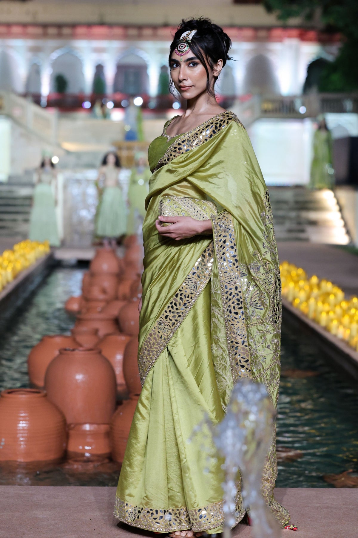 Classic Heena Saree Set