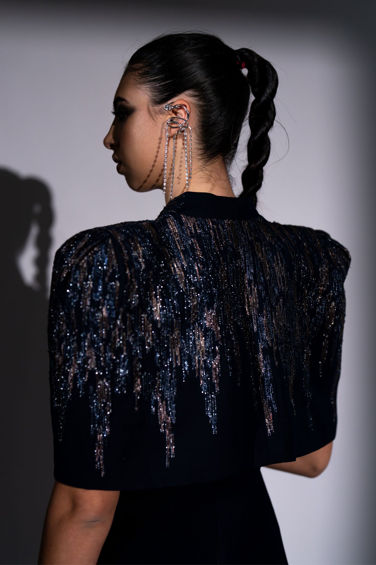 Navy Meteor Jumpsuit Set