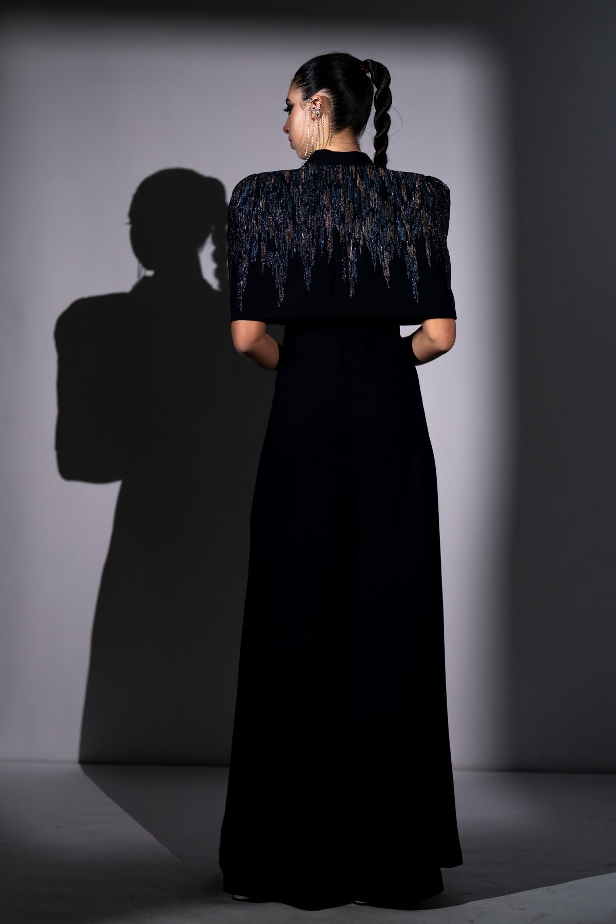 Navy Meteor Jumpsuit Set