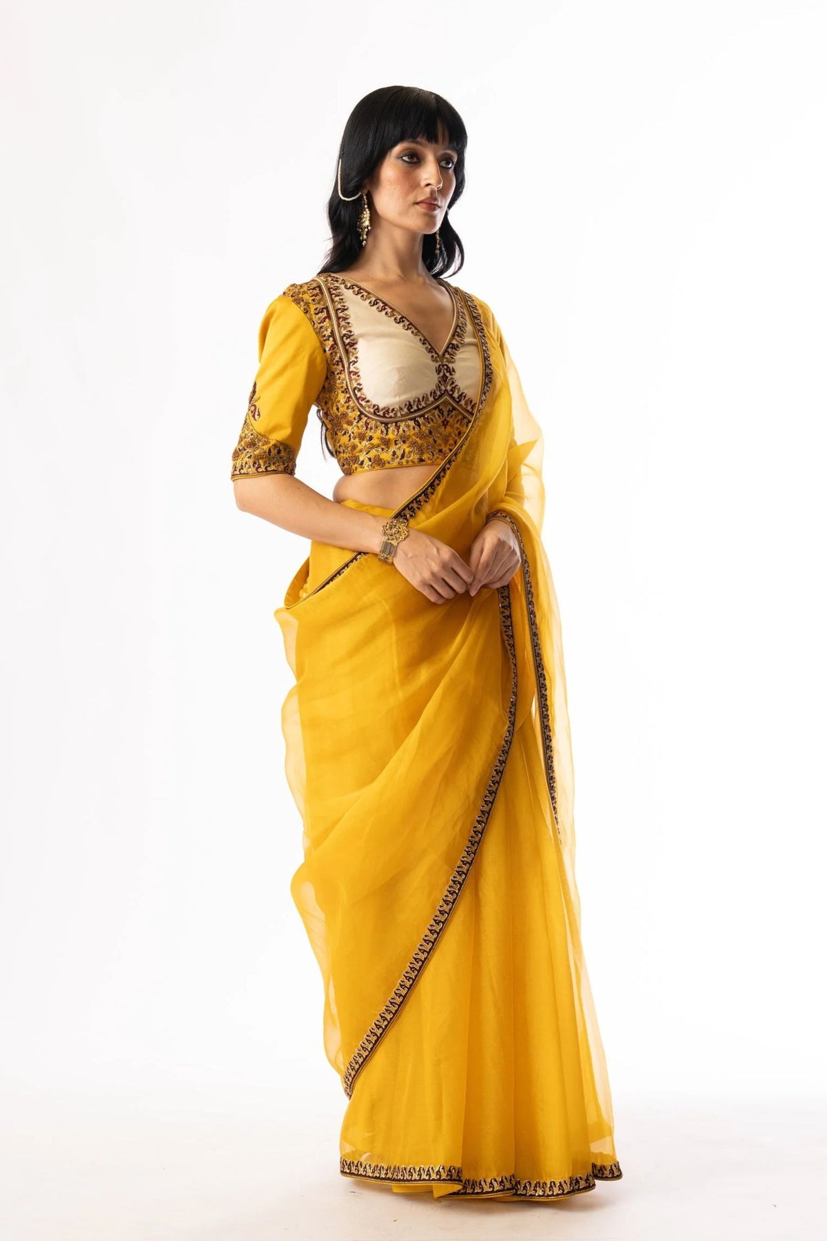 Gulbahar Saree Set