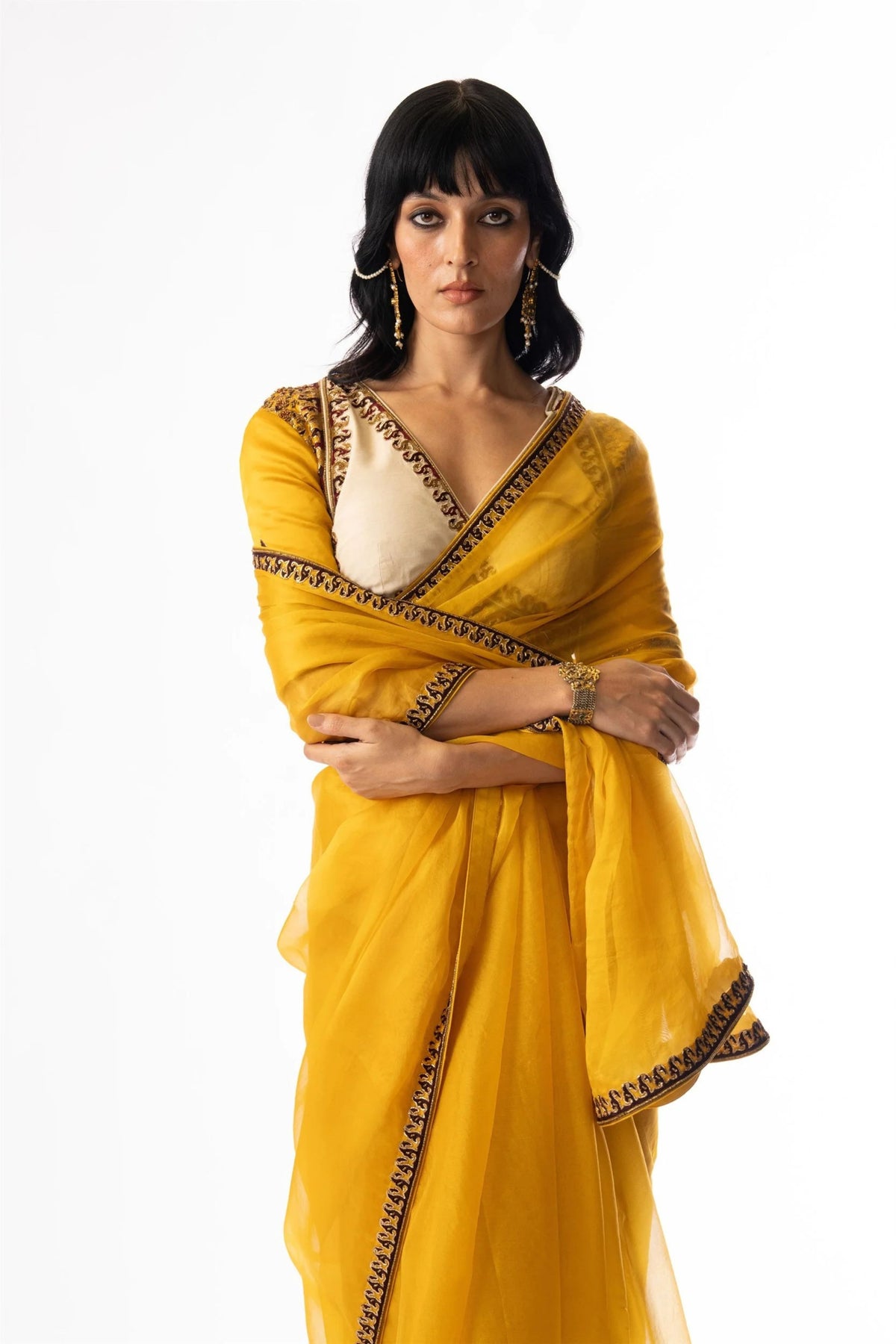 Gulbahar Saree Set