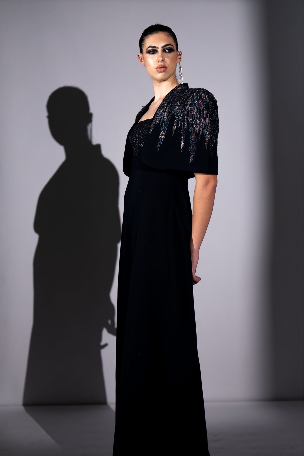 Navy Meteor Jumpsuit Set