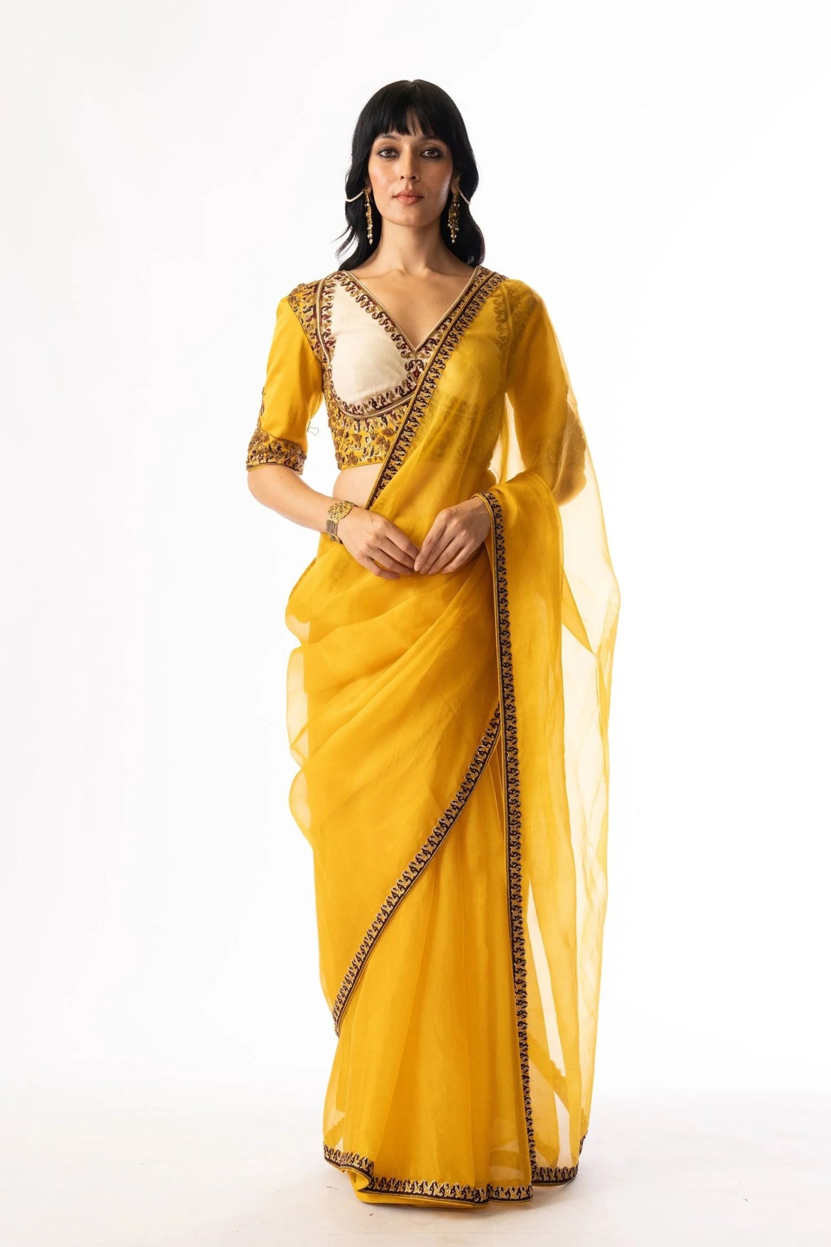 Gulbahar Saree Set
