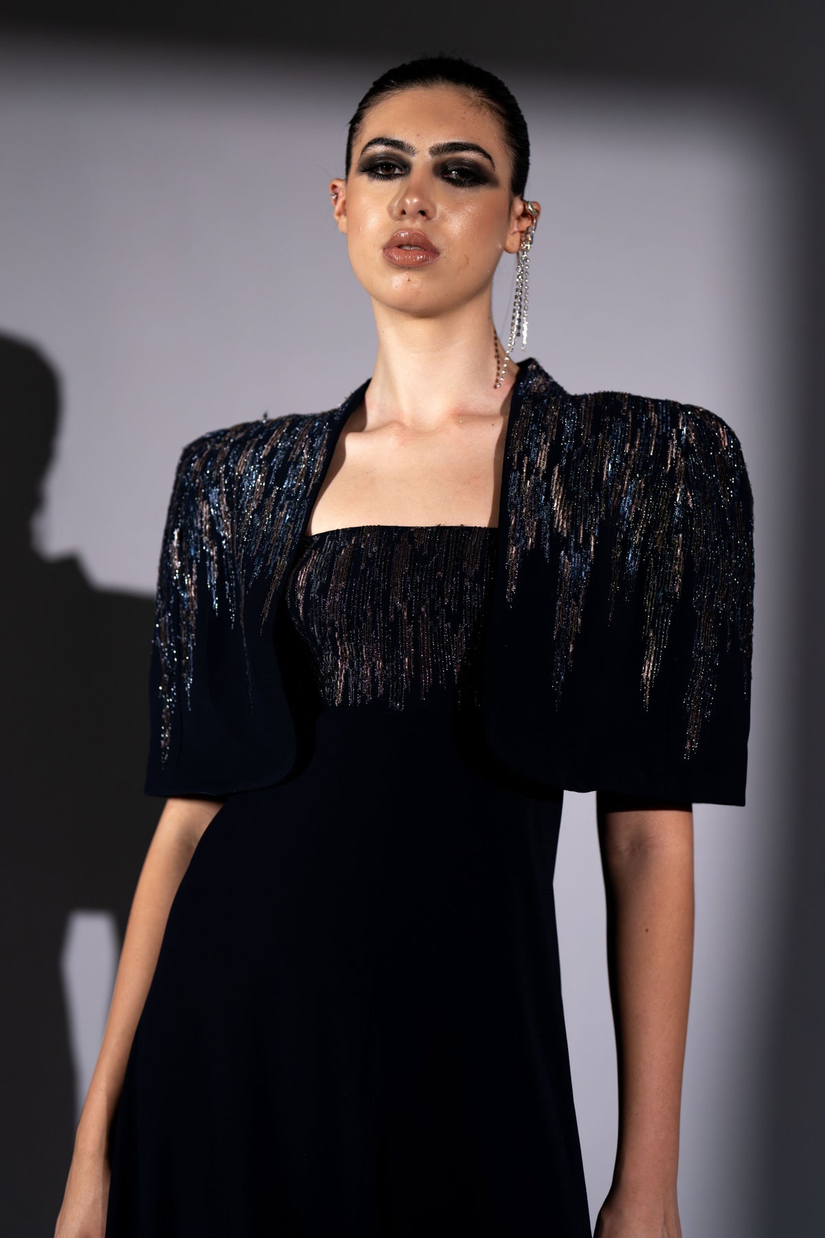 Navy Meteor Jumpsuit Set