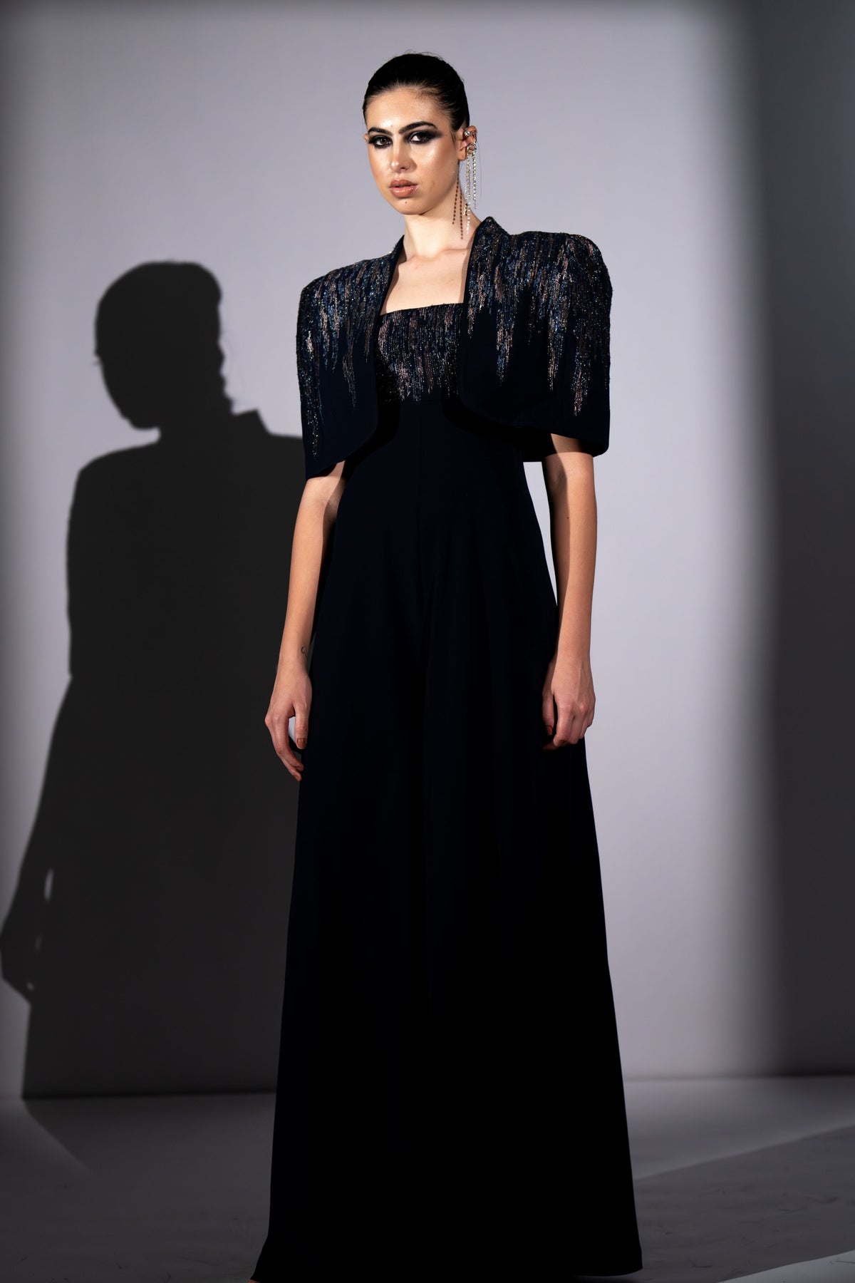 Navy Meteor Jumpsuit Set