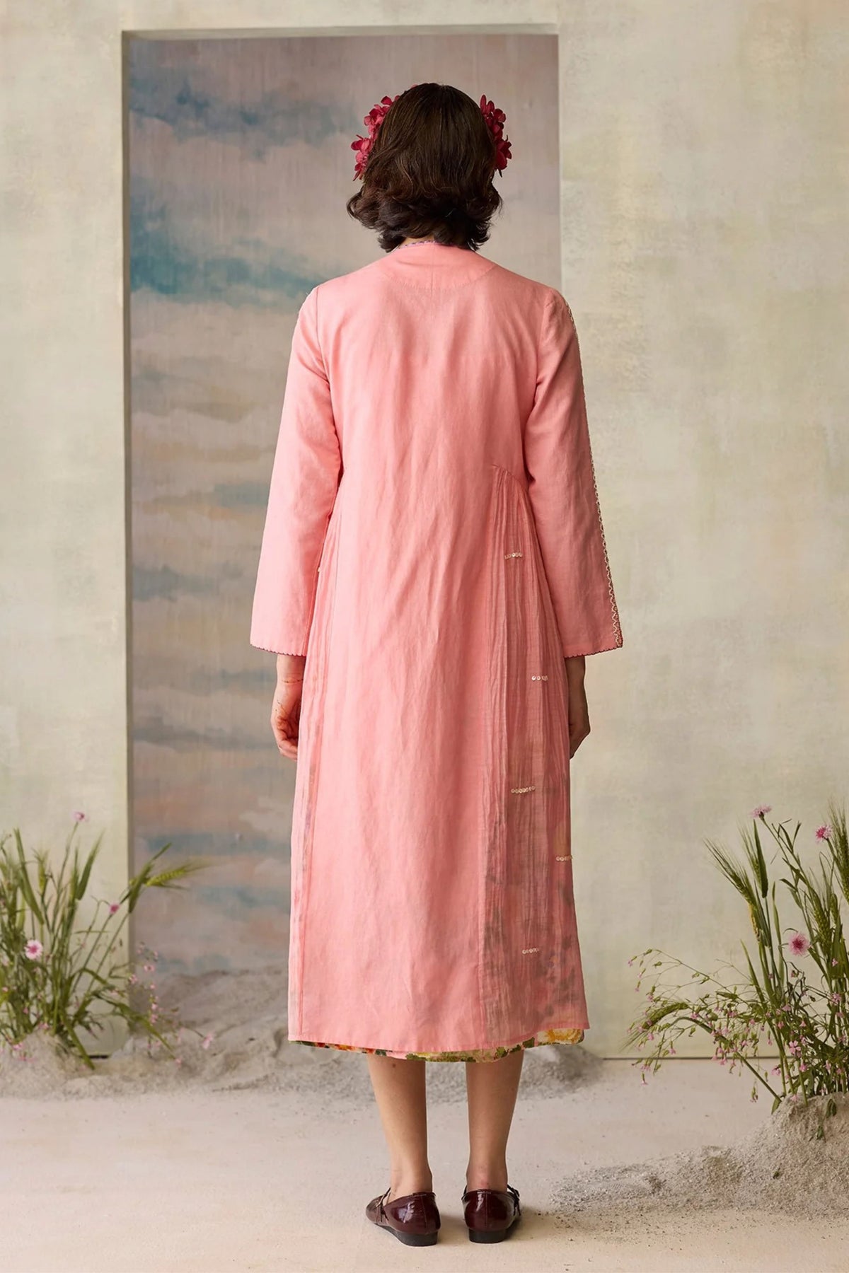 Rose Beaded Tunic