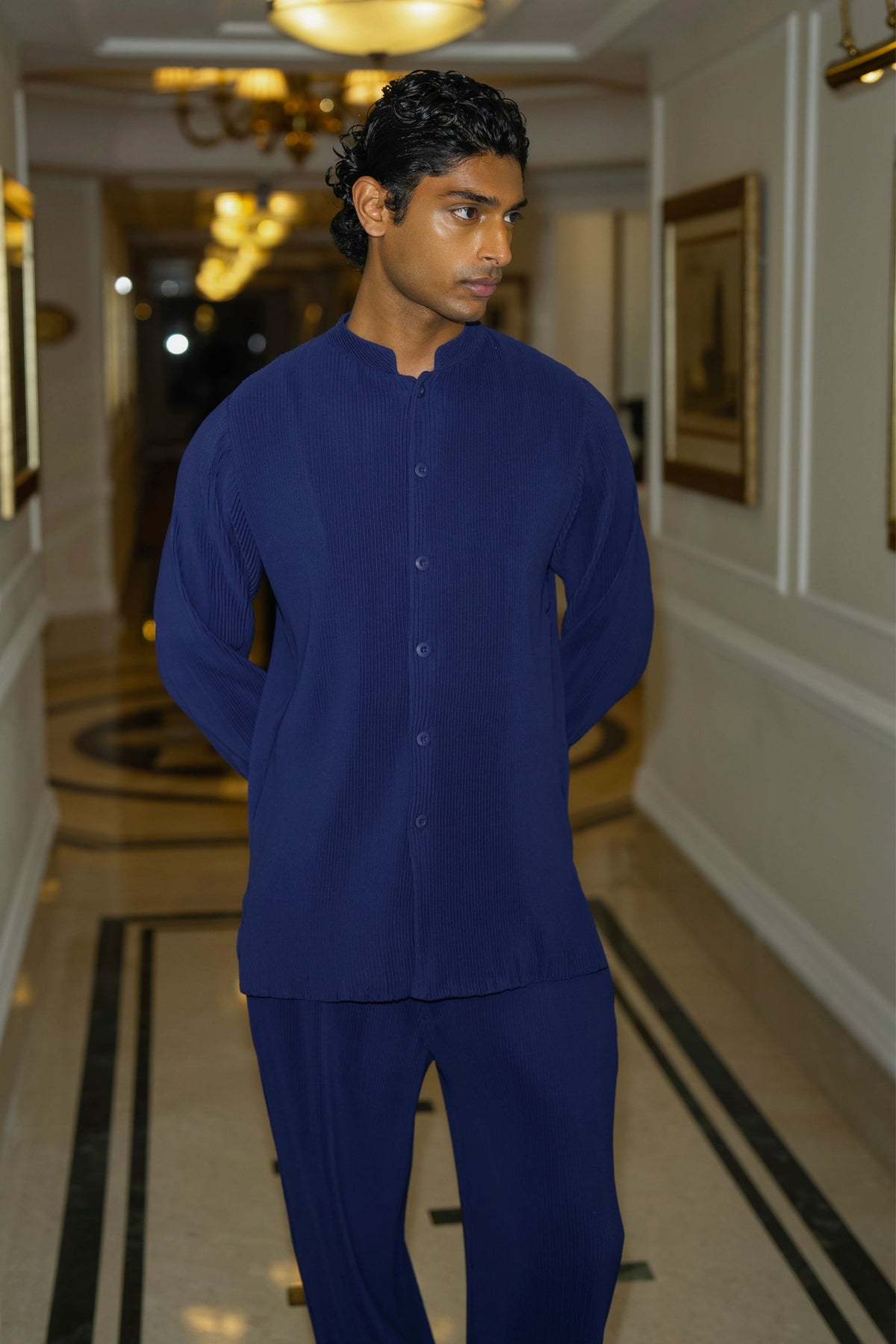 Bandhgala Shirt & Pants Set