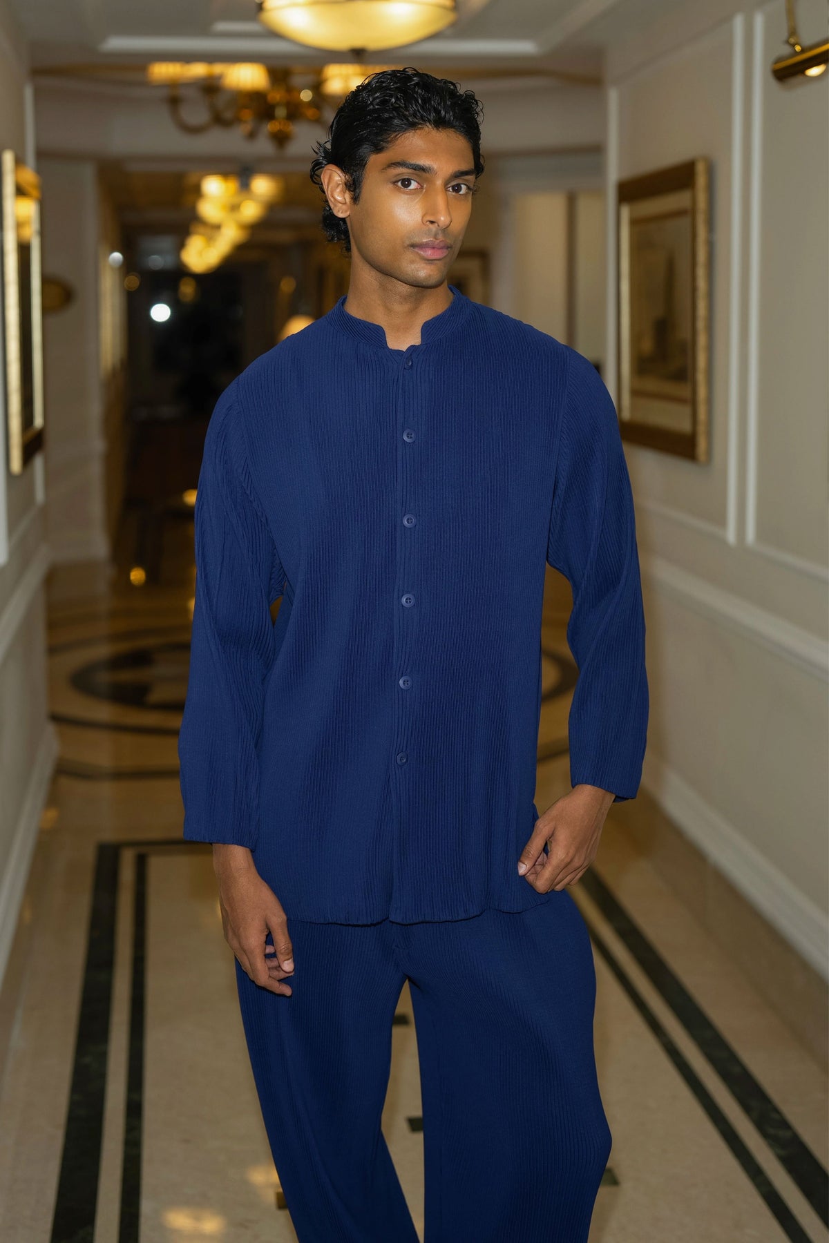 Bandhgala Shirt & Pants Set