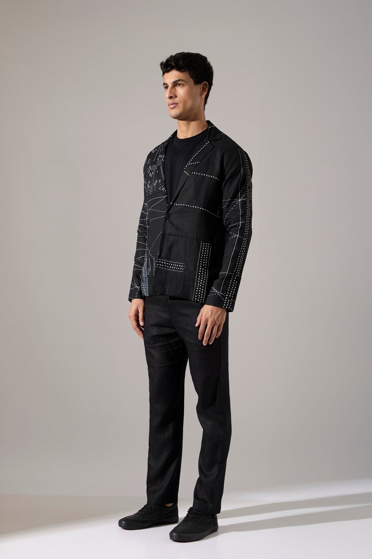 Tony Multi Pnnel Blazer Set