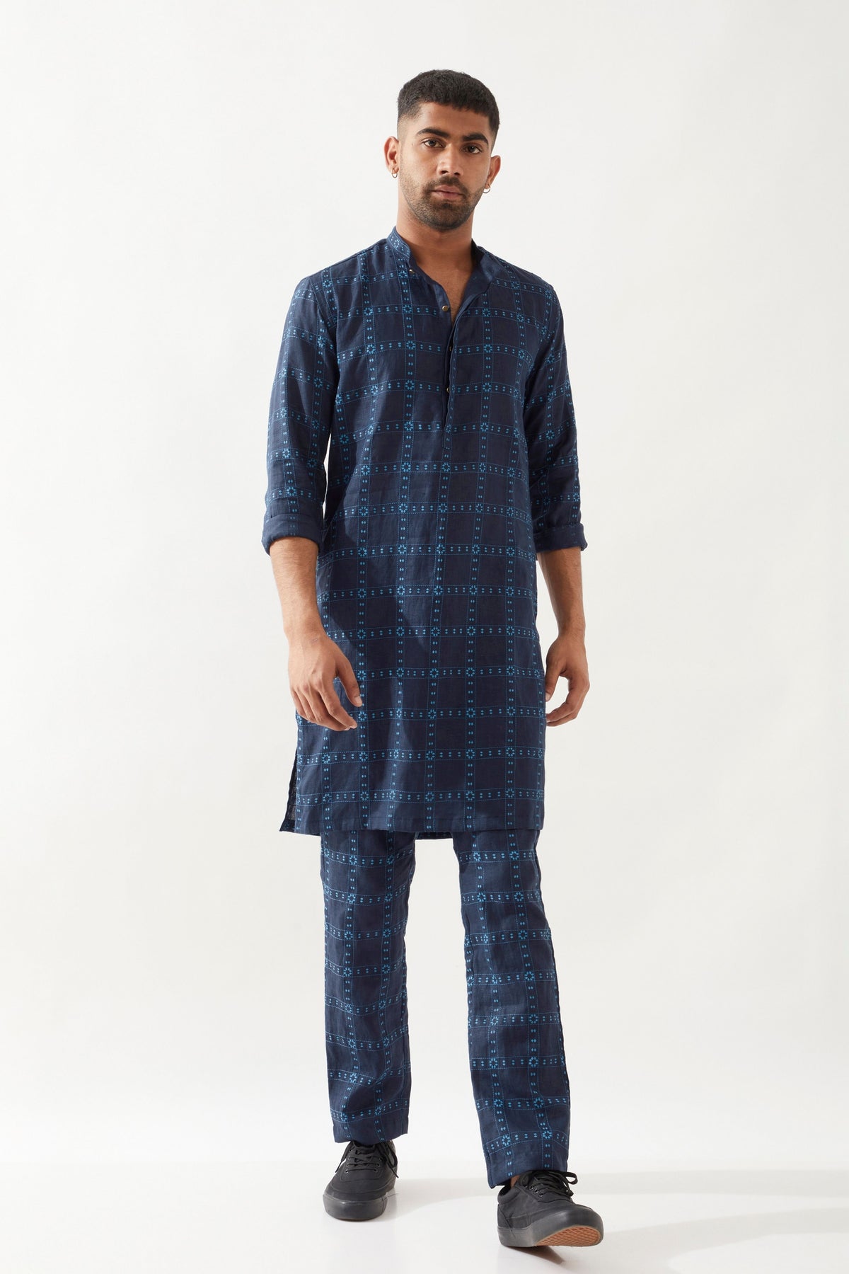 Kent Regal Navy Kurta