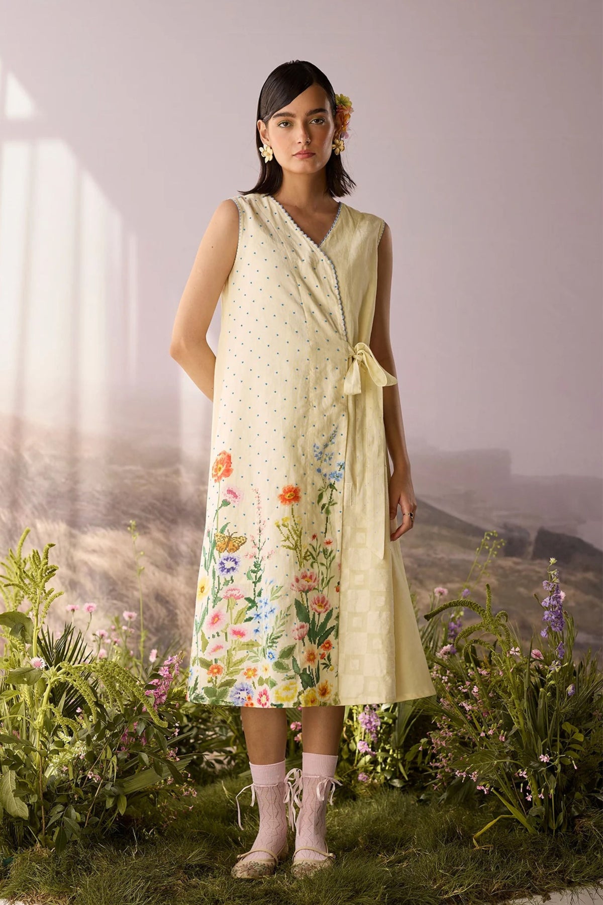 Moonlight Wrap Dress