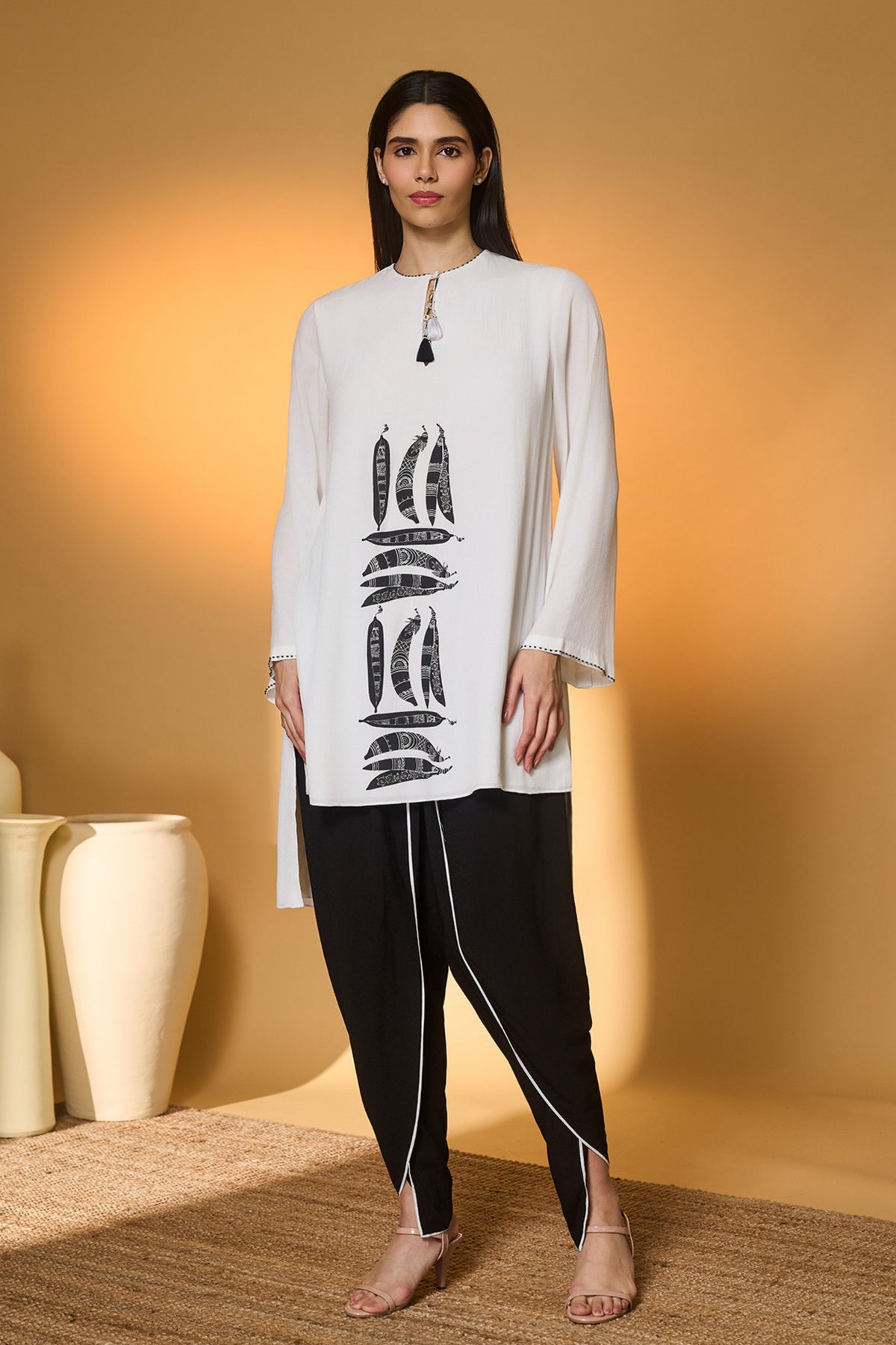 Totem Pod Dhoti Set