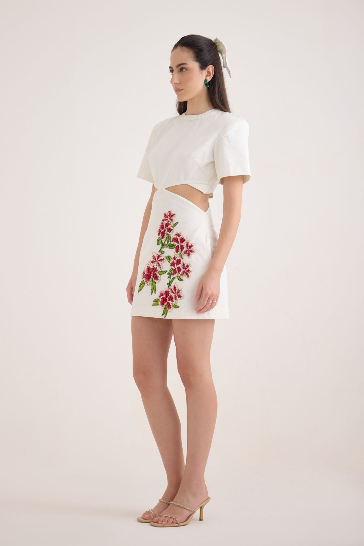 Sussana Waist Cut Out Short Dress