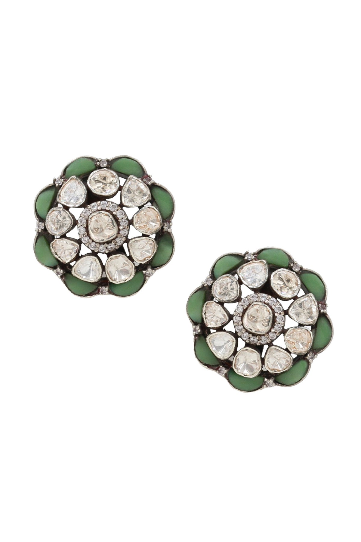 Green Earrings
