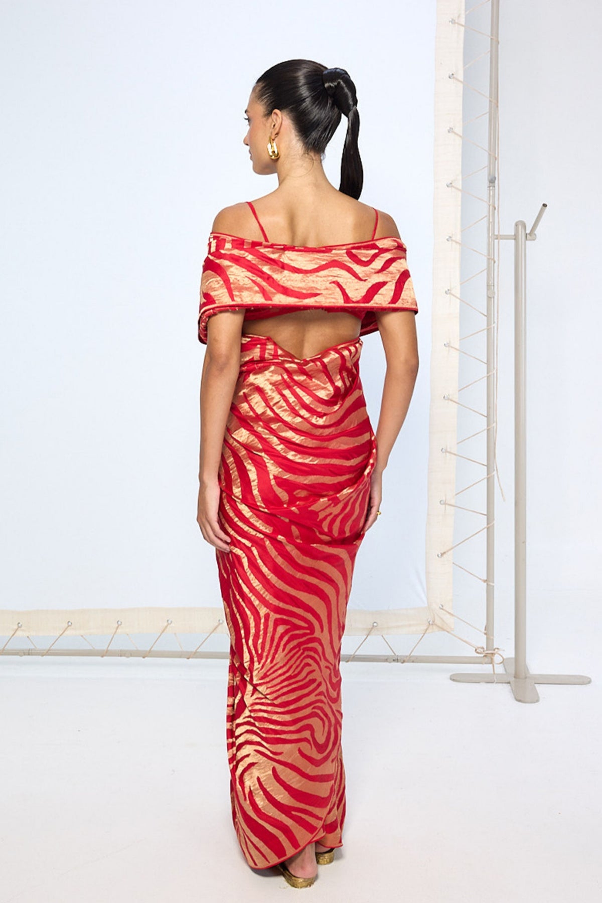 Handwoven Classic Red Silk Saree