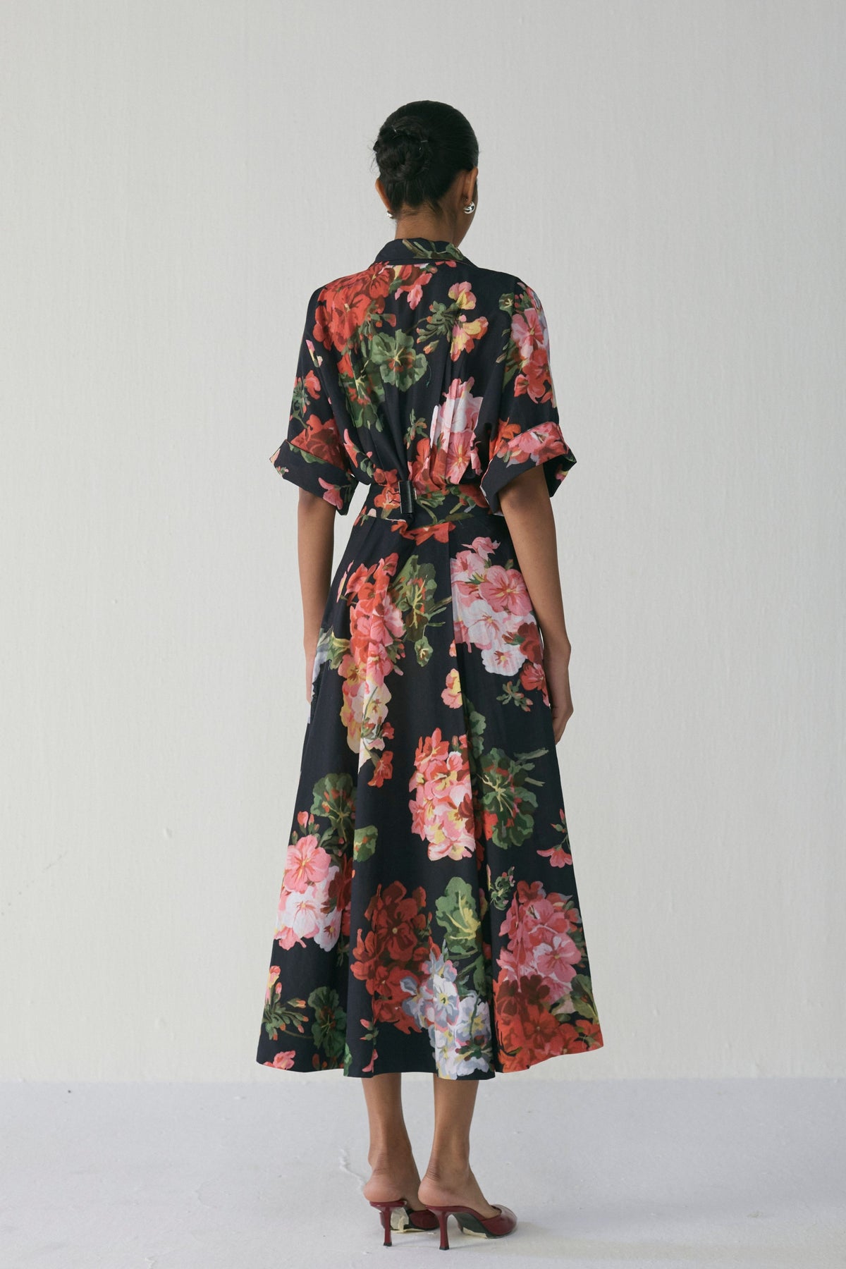 Bloody Mary Long Collar Dress