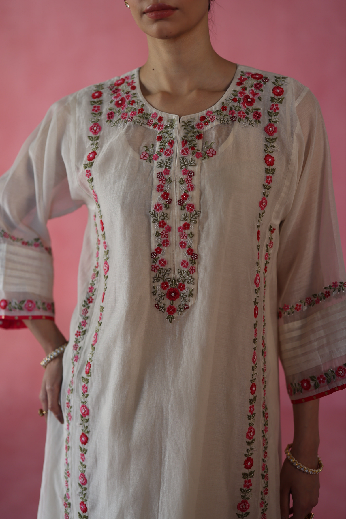 Ivory Kulfi Kurta Set