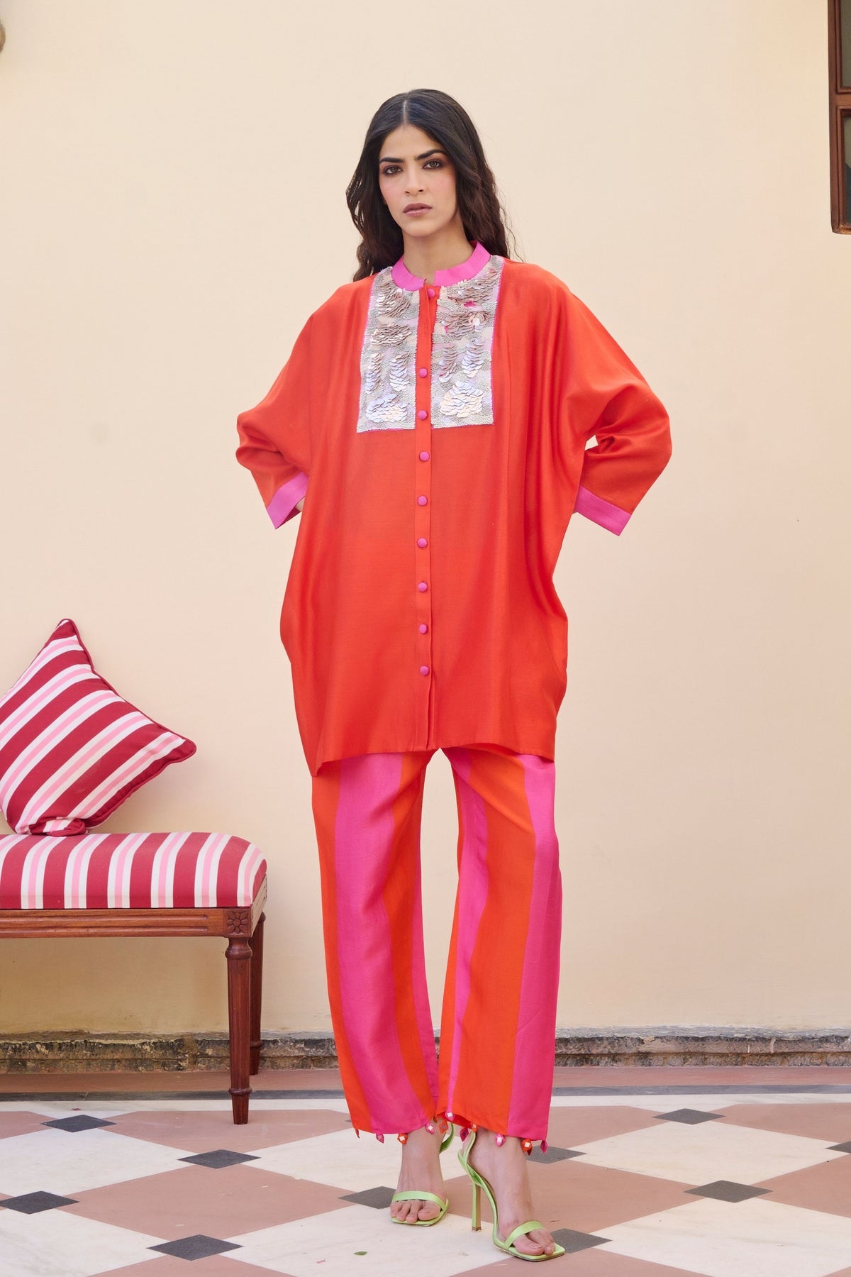 Blaze short Kaftan Set