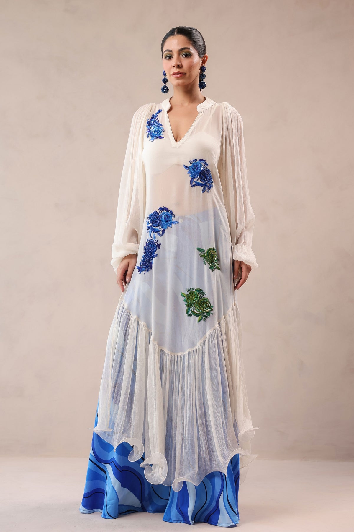 Indie Blue Co-ord Set