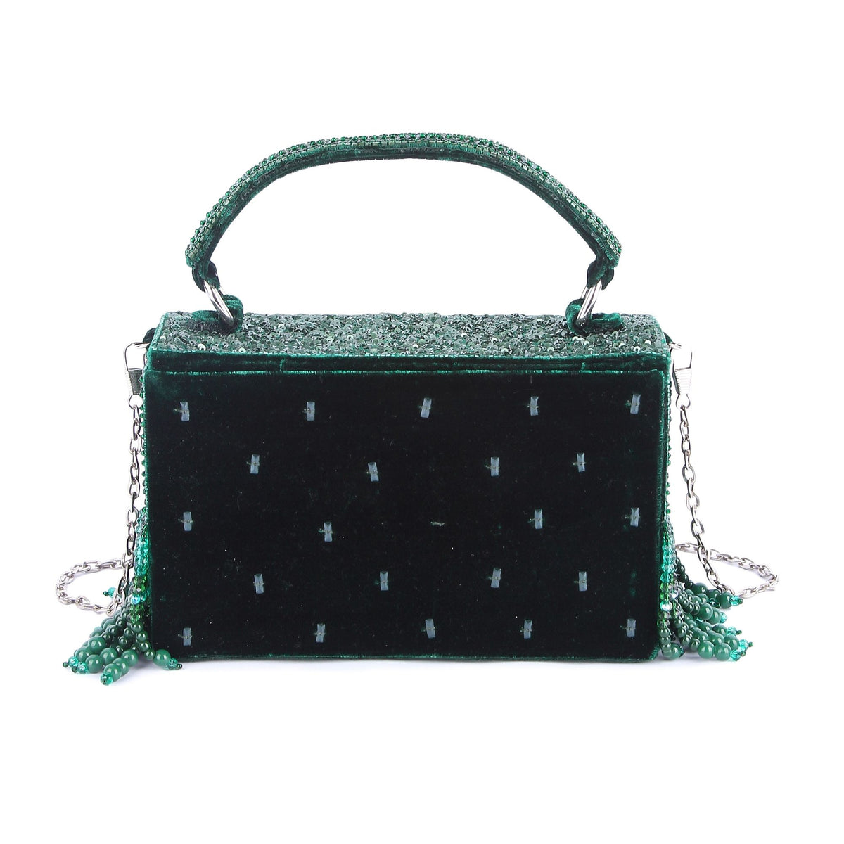 Divirina Green Clutch