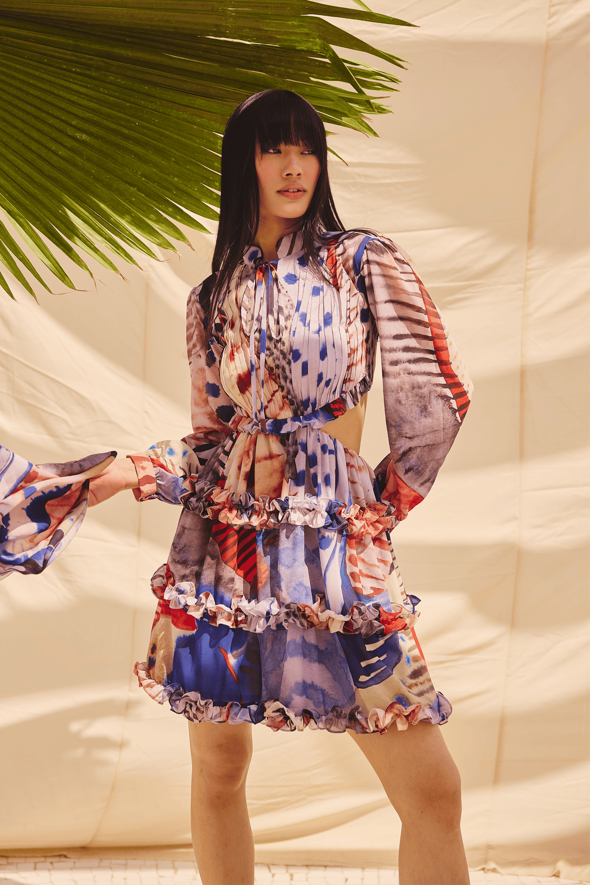 Pleats &amp; Palettes Dress